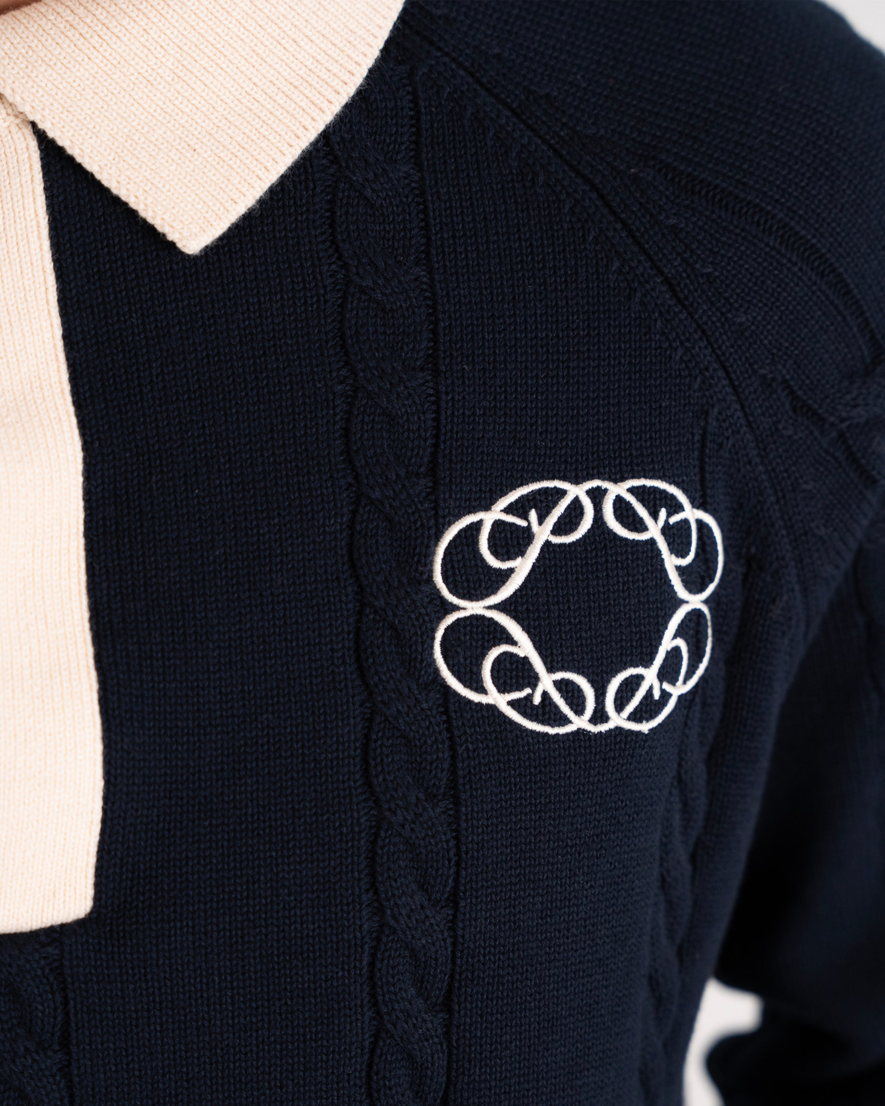 Legacy Knitted Jersey Navy