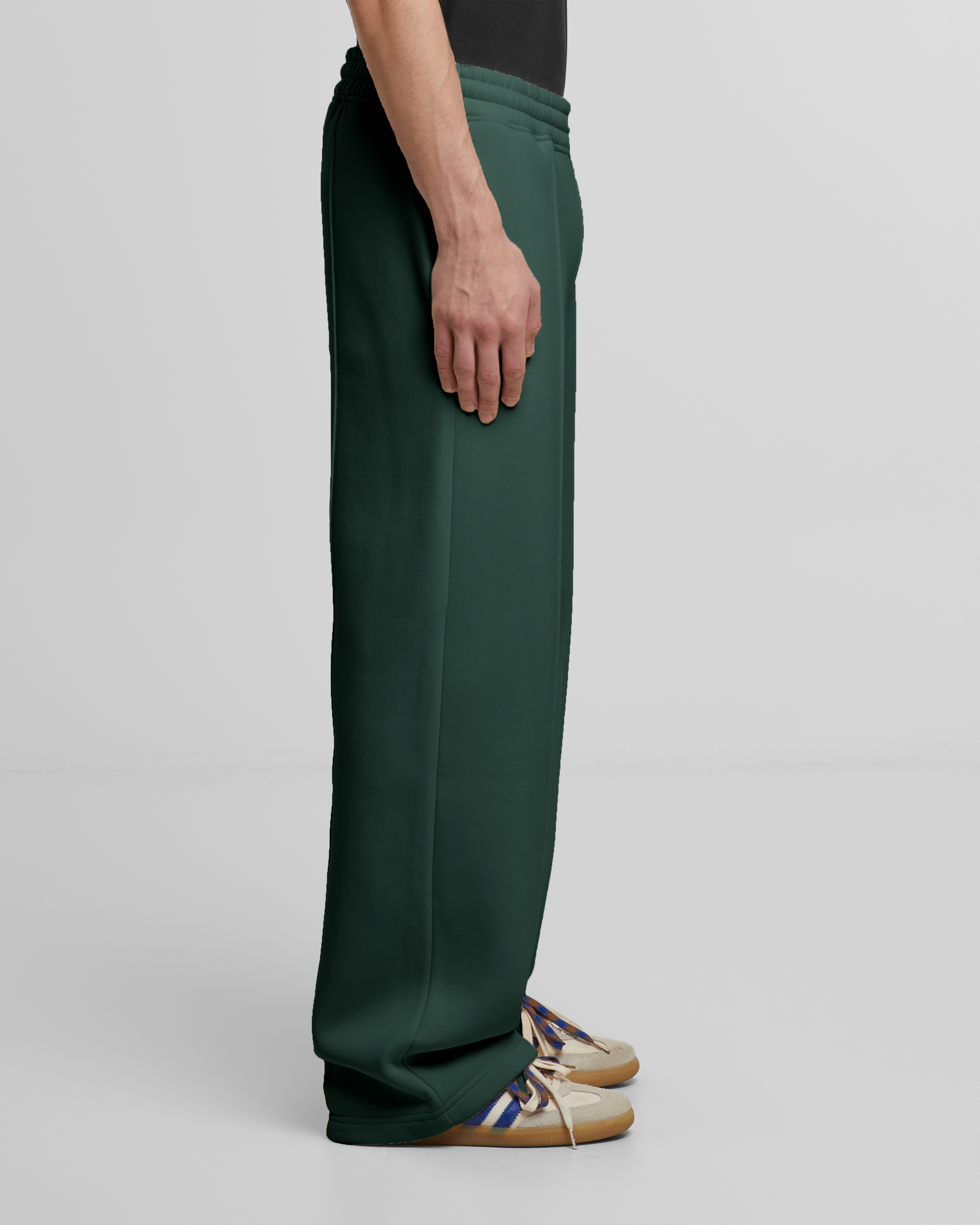Loose Sweatpants British Racing Green