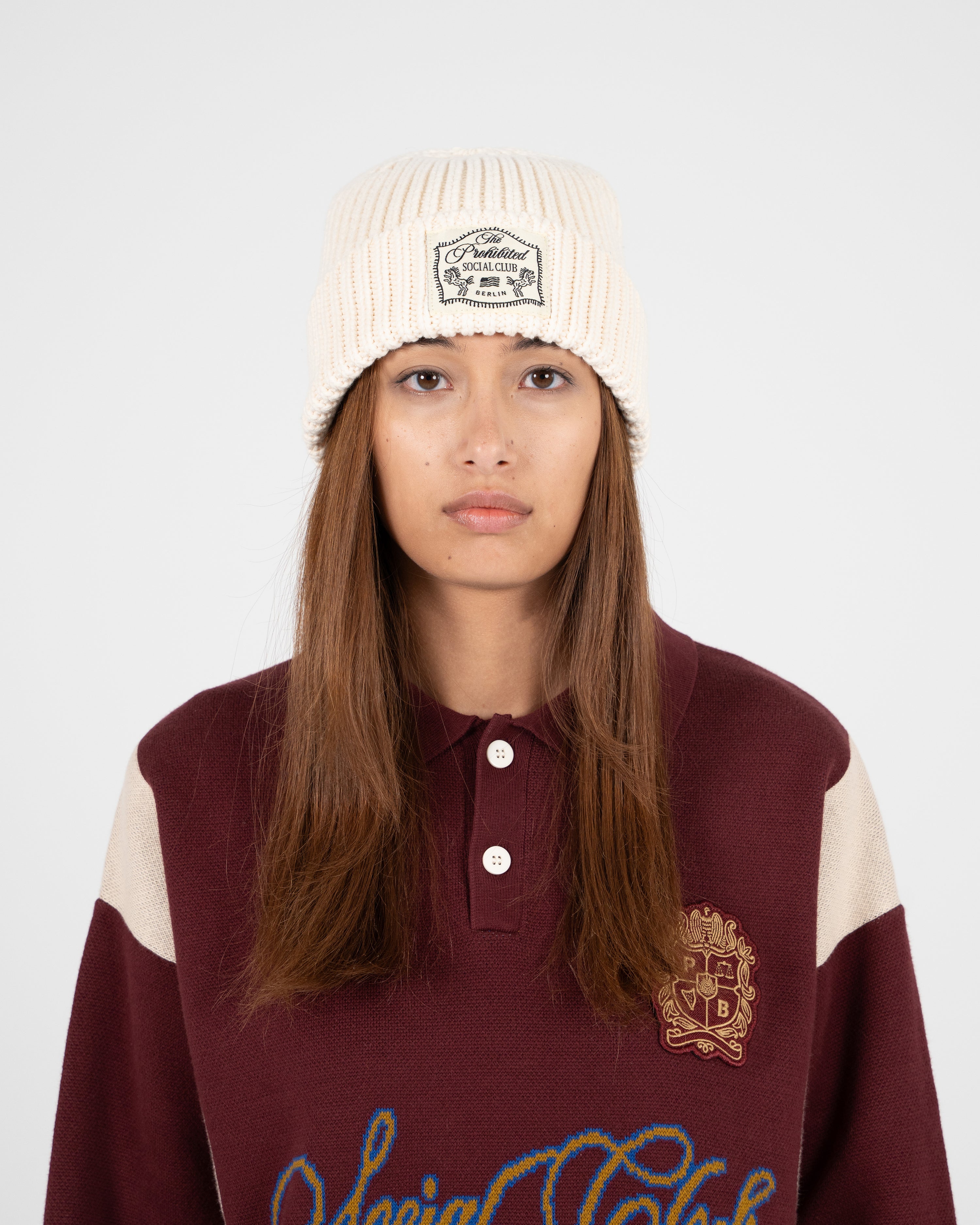Lowkey Vintage Beanie Cream