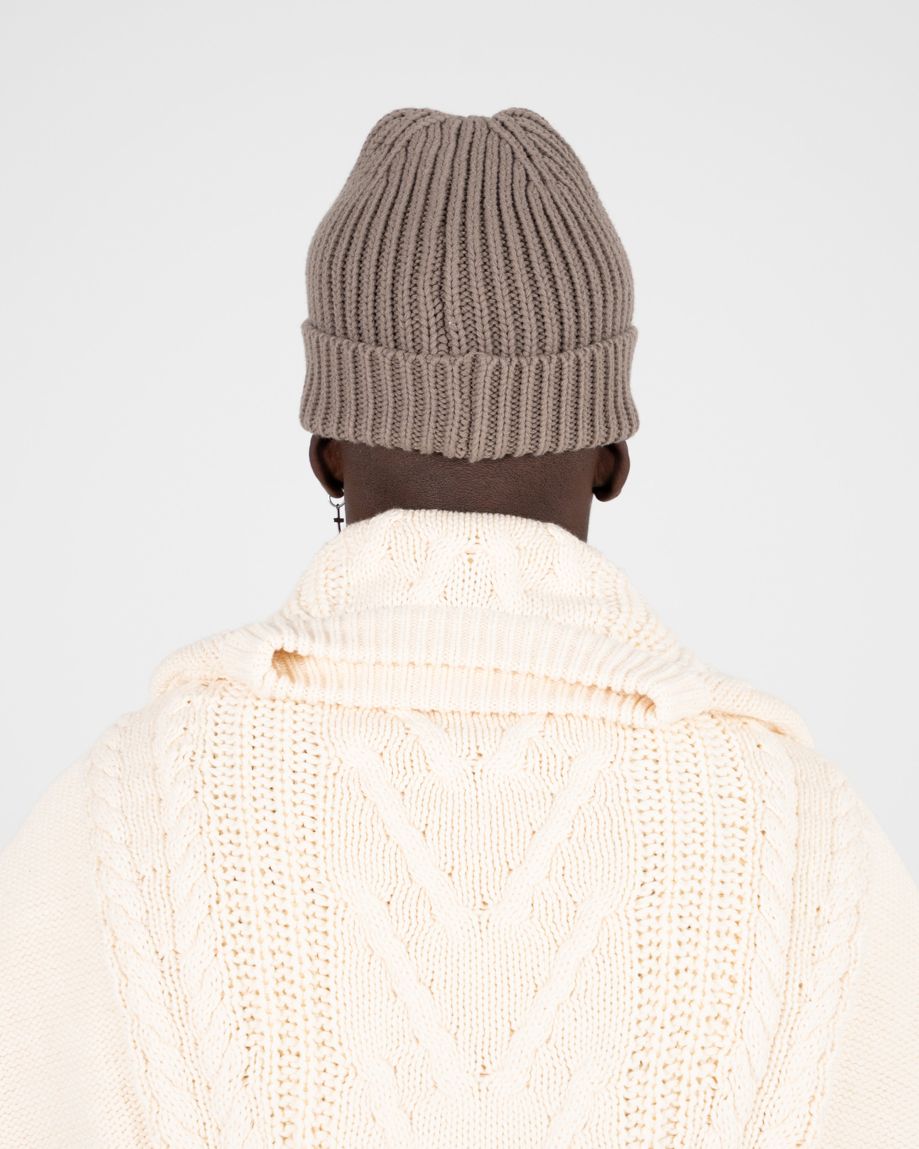 Lowkey Vintage Beanie Taupe