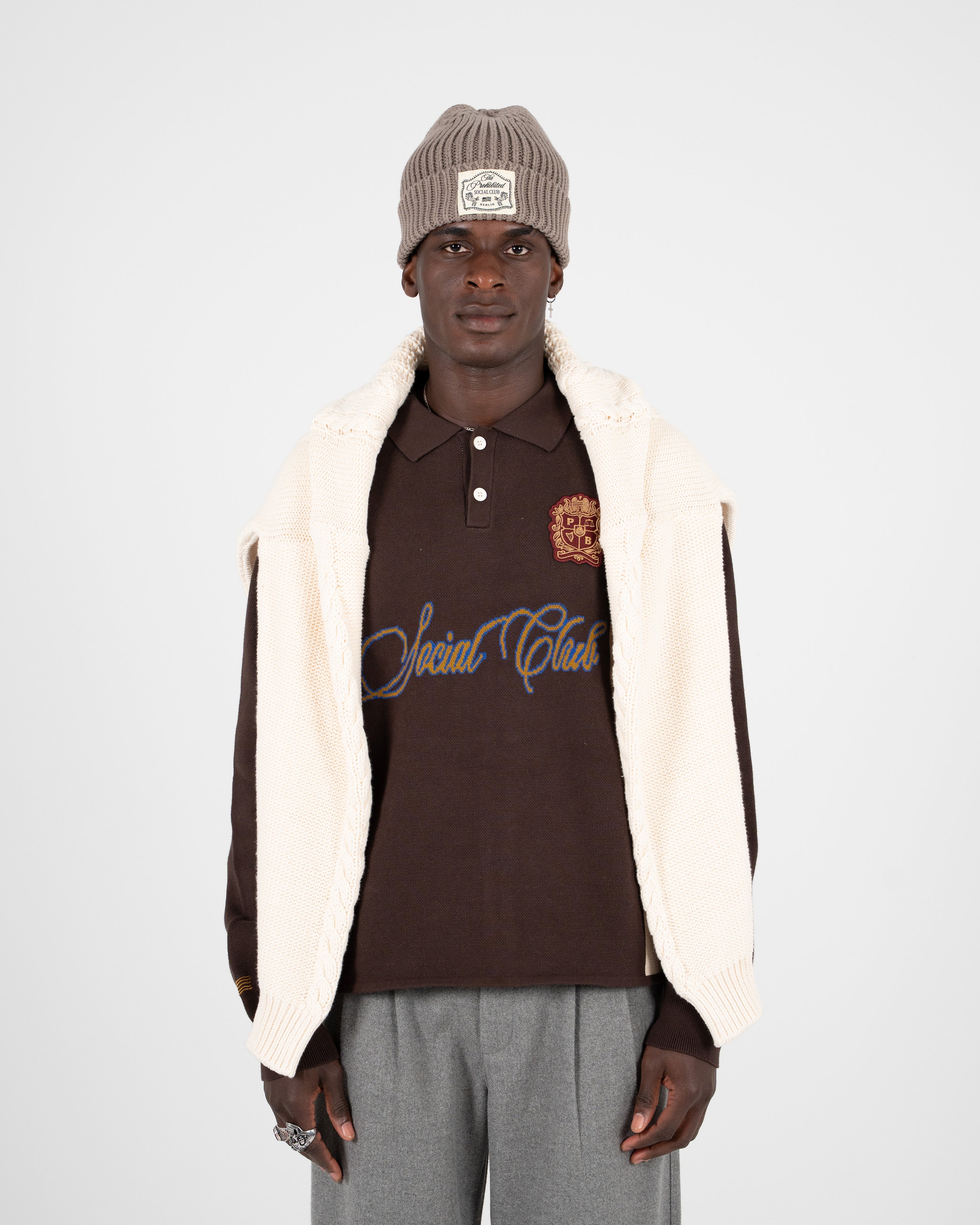 Lowkey Vintage Beanie Taupe