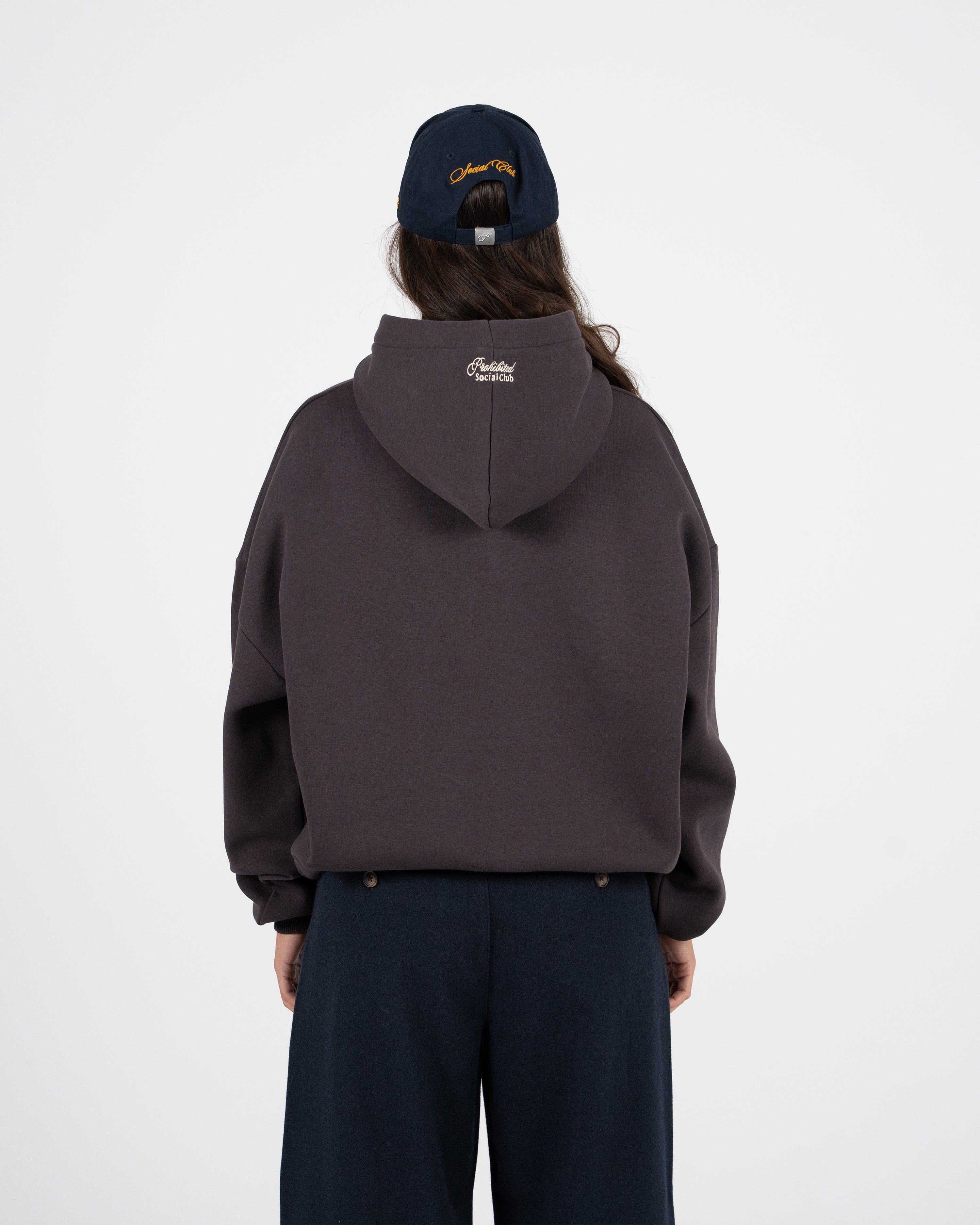 Lowkey Vintage Hoodie Brown