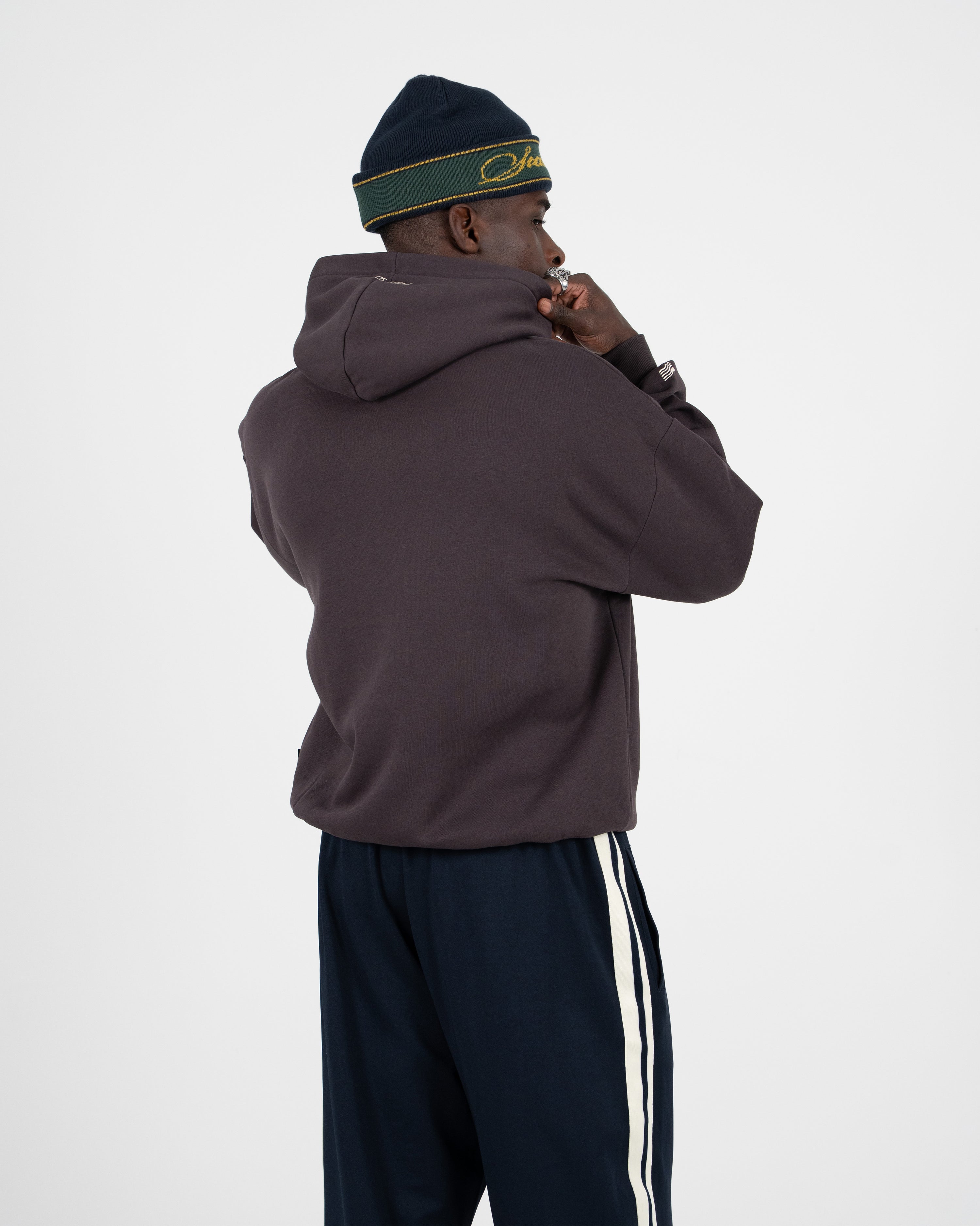 Lowkey Vintage Hoodie Brown
