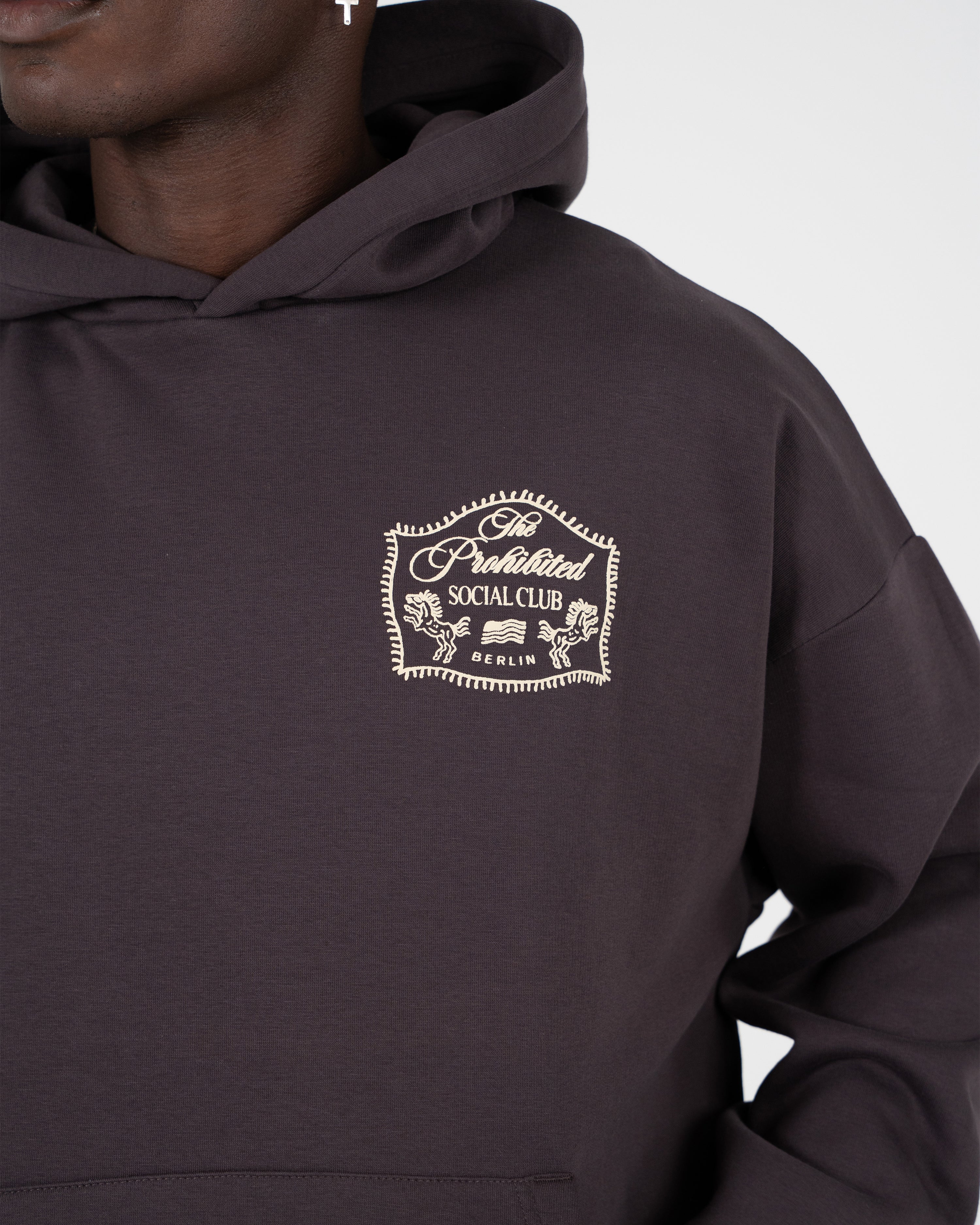 Lowkey Vintage Hoodie Brown