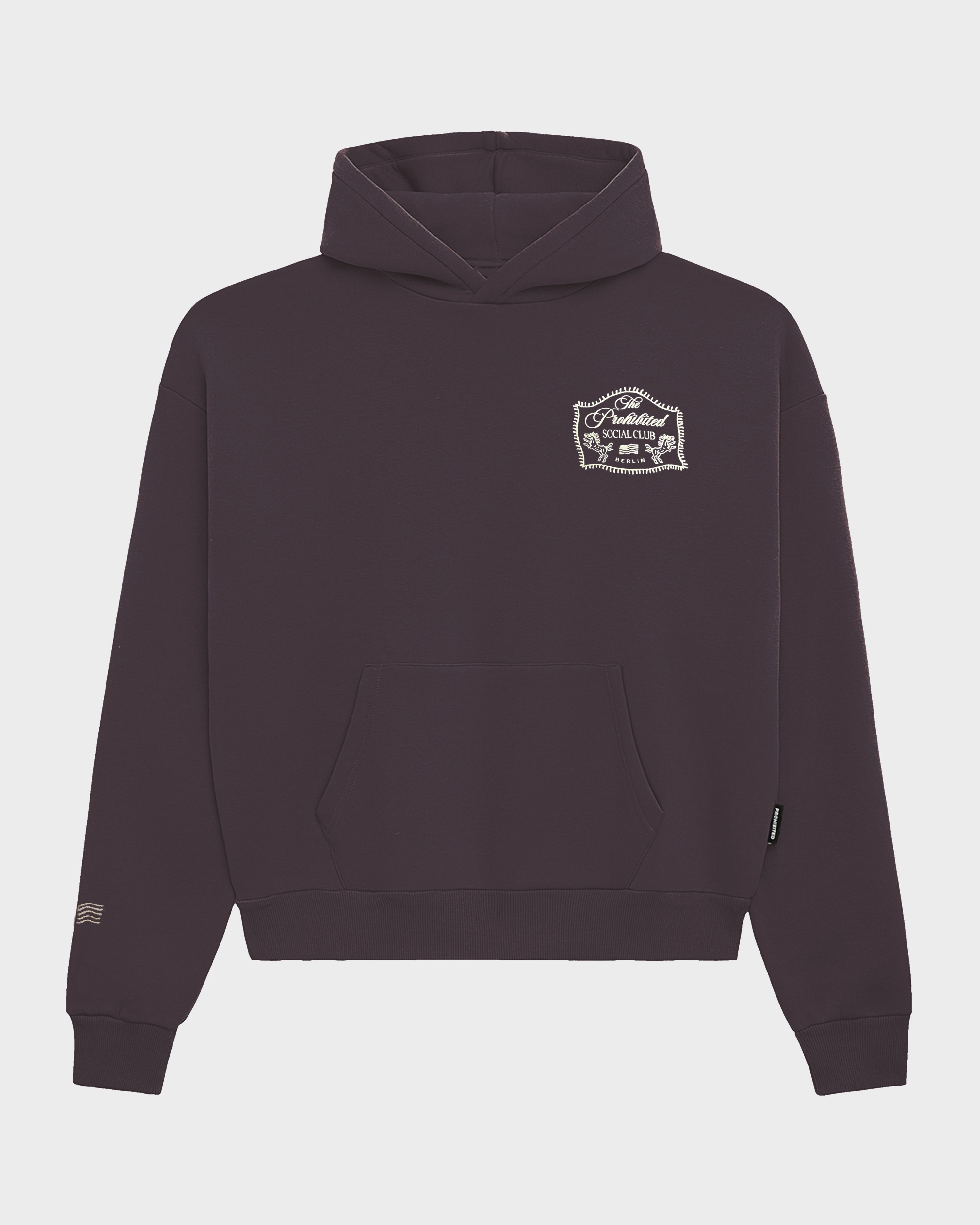 Lowkey Vintage Hoodie Brown