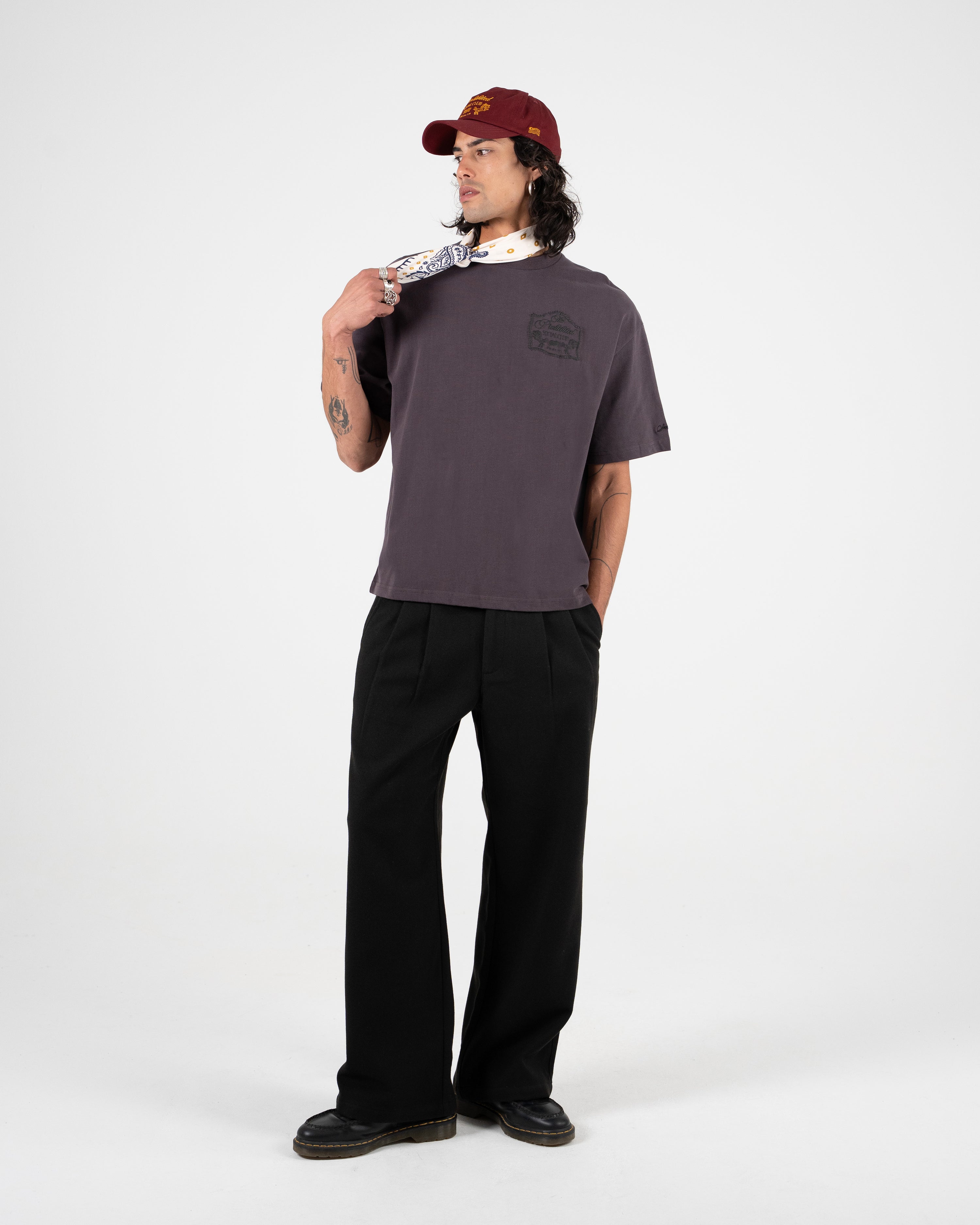 Lowkey Vintage Tee Brown
