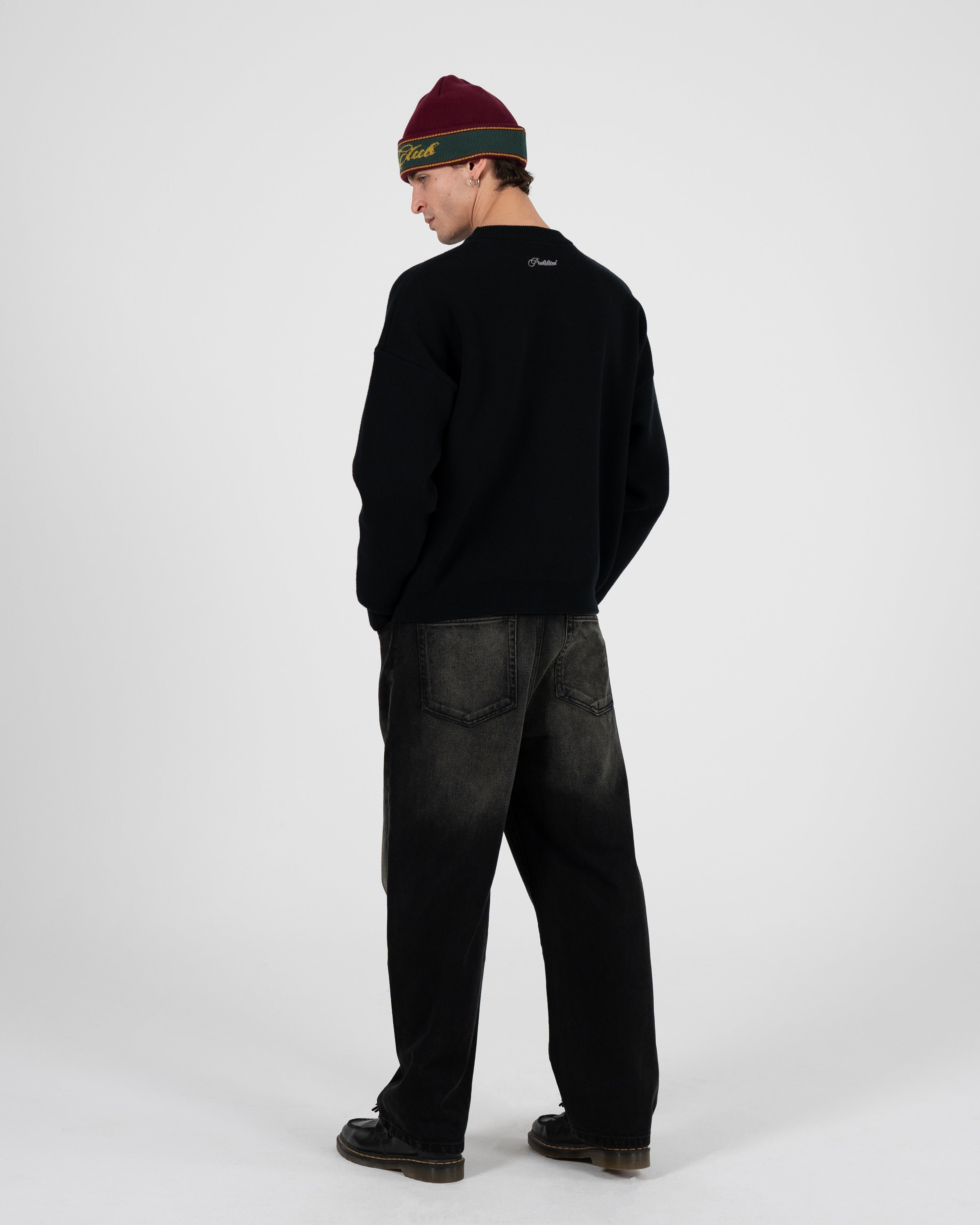 Milano Relaxed Denim Black