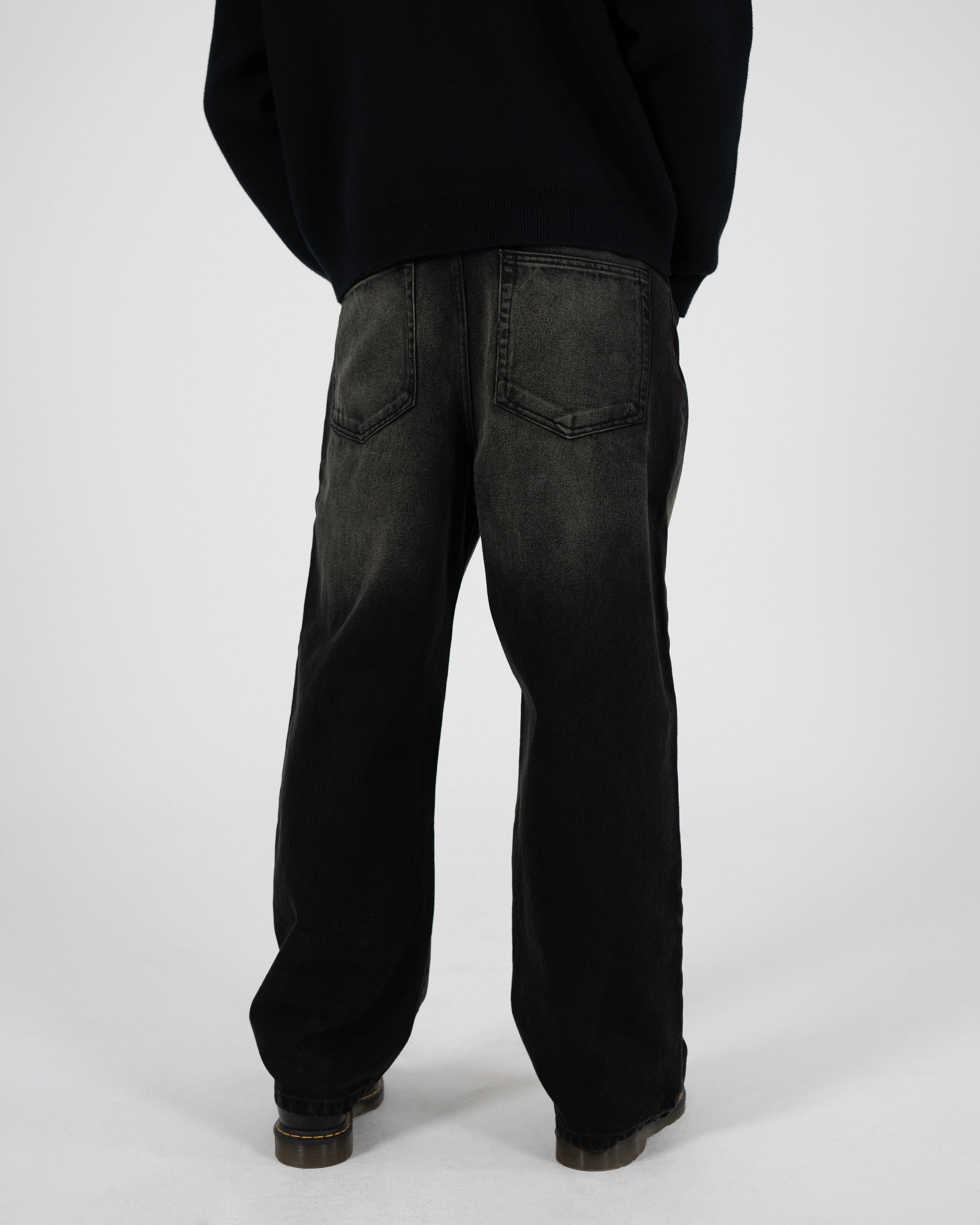 Milano Relaxed Denim Black