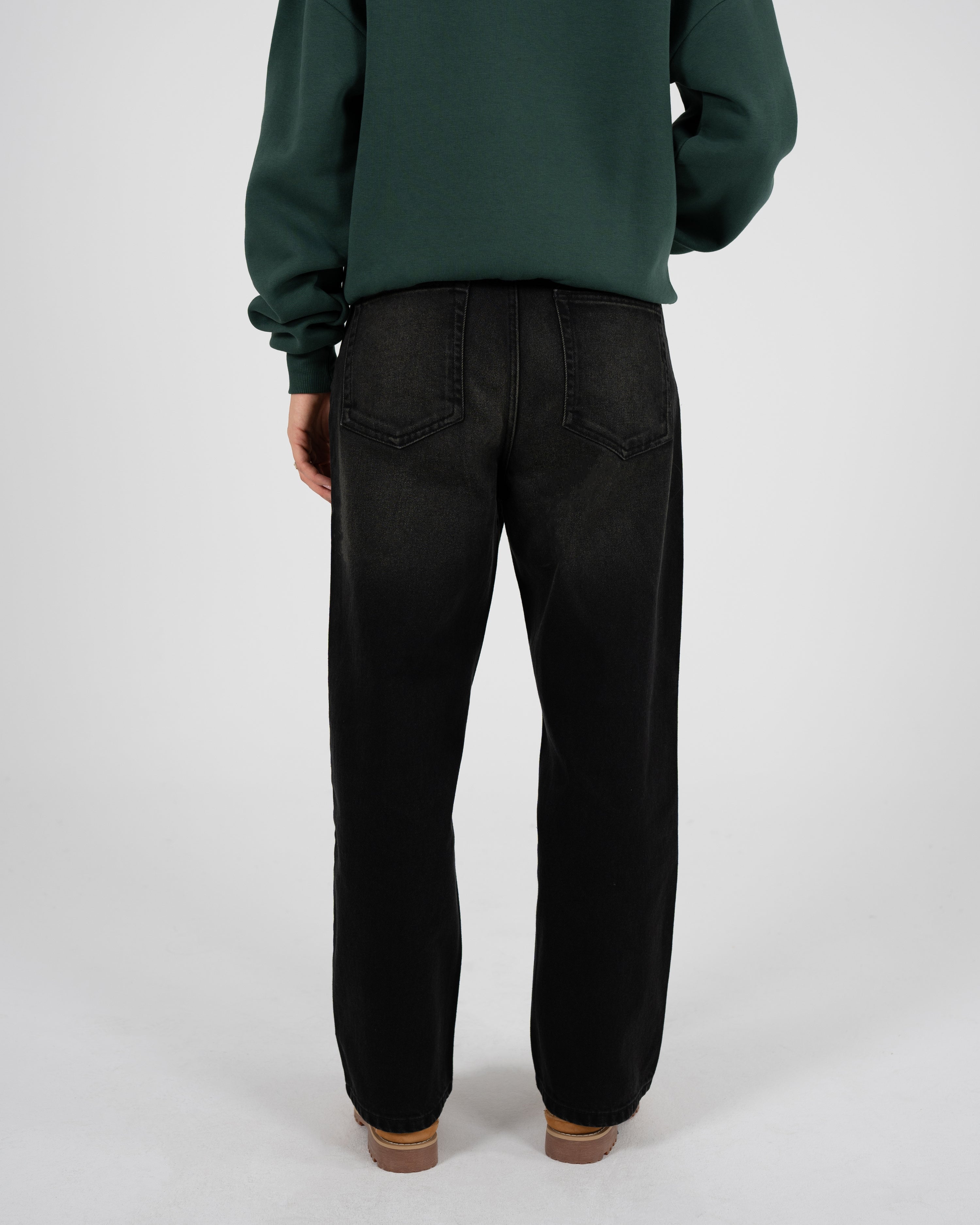 Milano Relaxed Denim Black