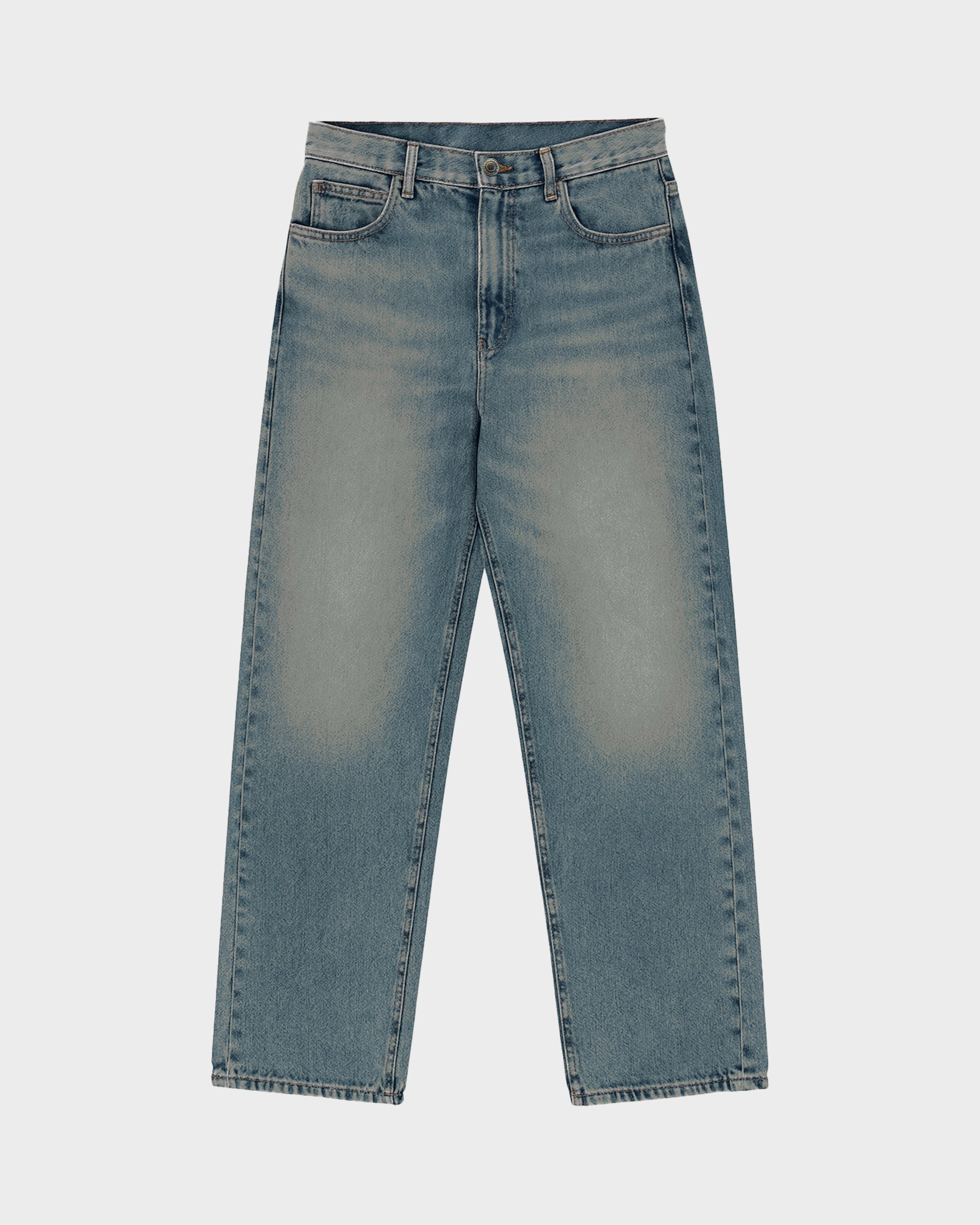 Milano Relaxed Denim Dirty Blue