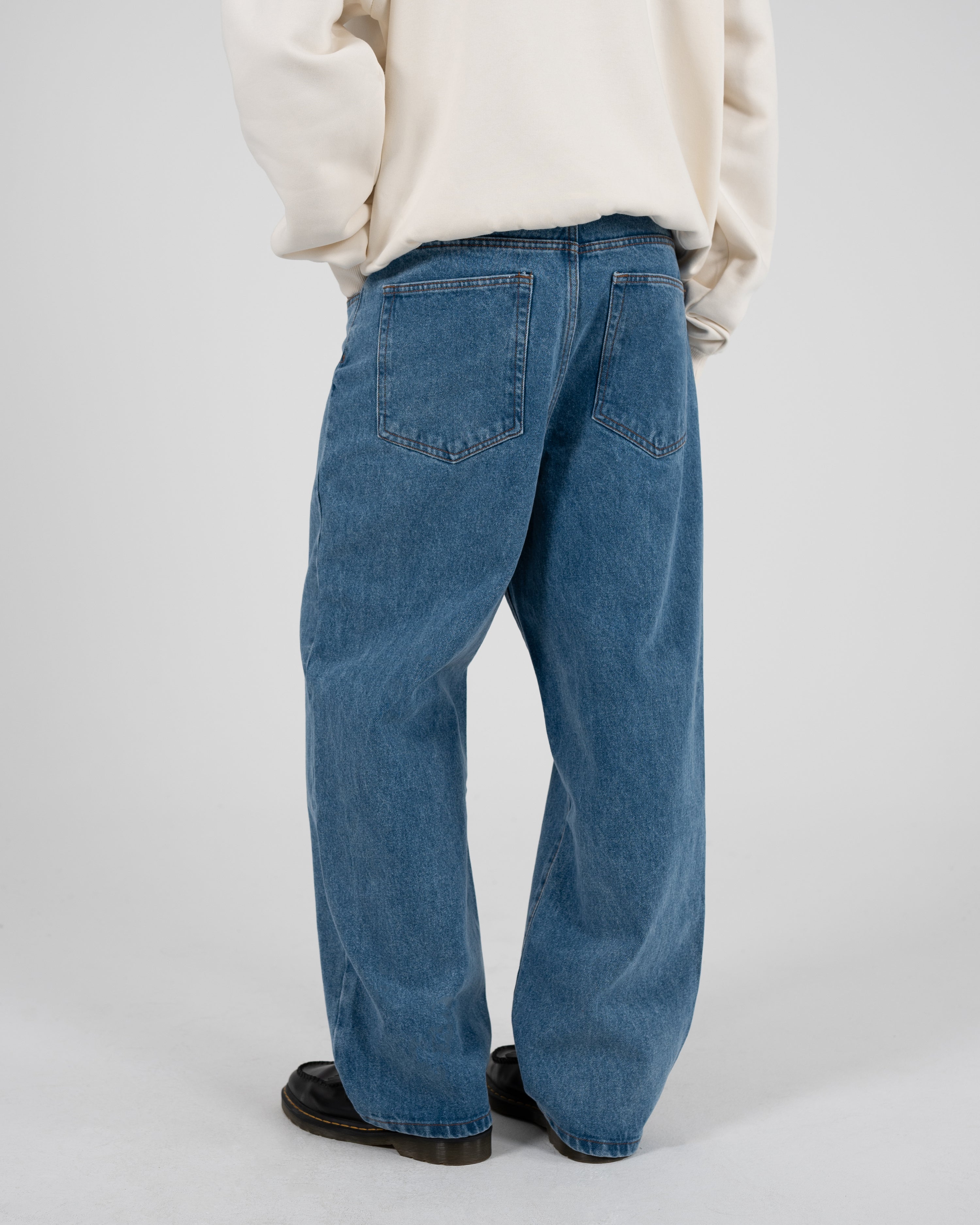 Milano Relaxed Denim Mid Blue