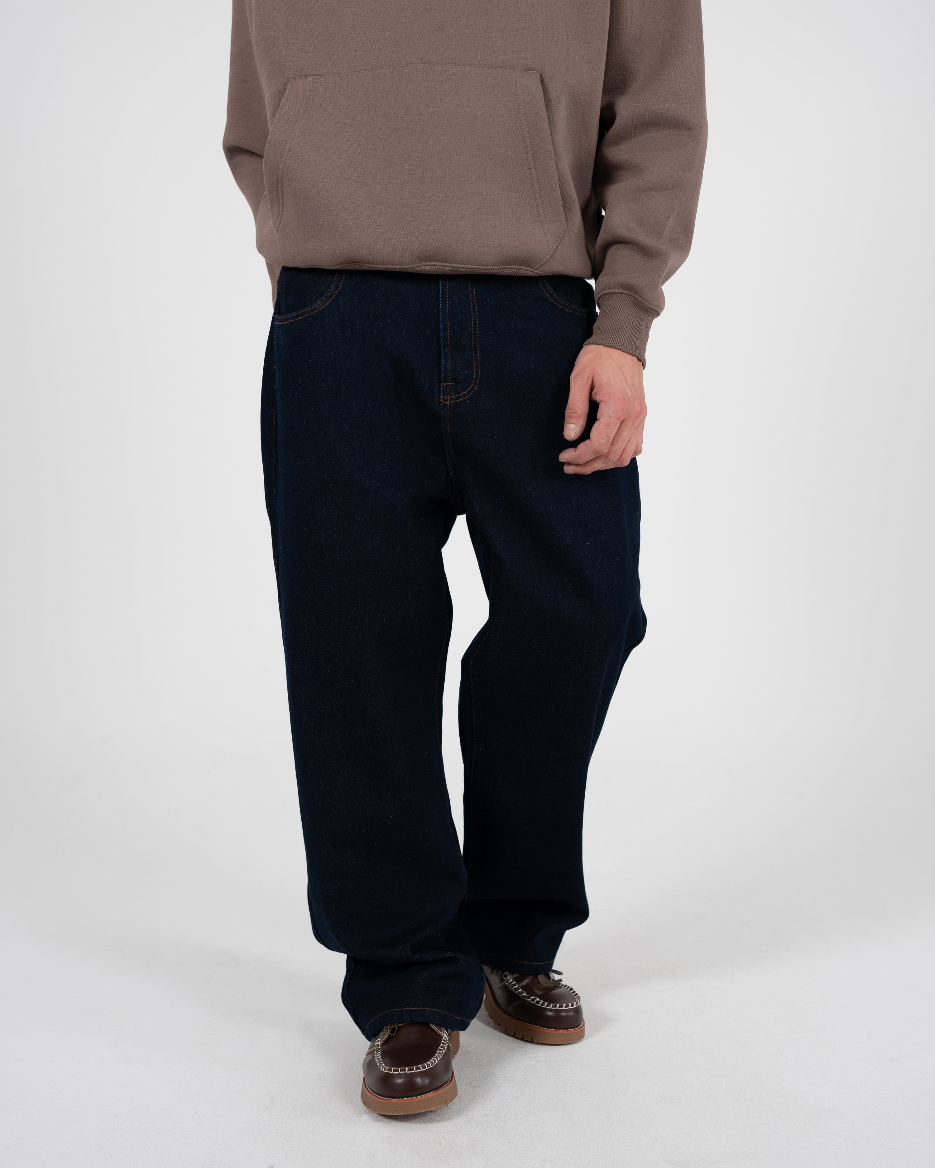 Milano Relaxed Denim Raw Blue