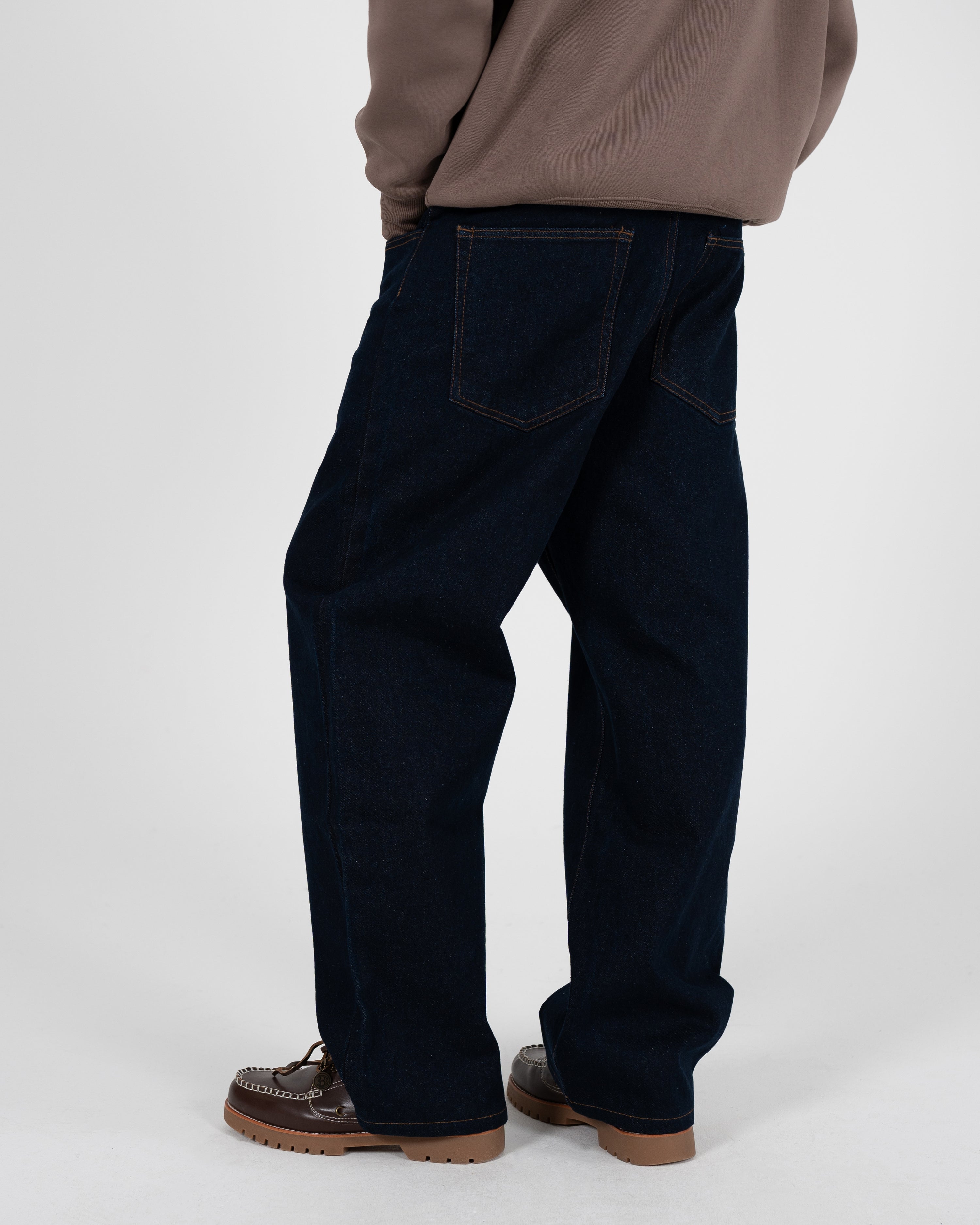 Milano Relaxed Denim Raw Blue