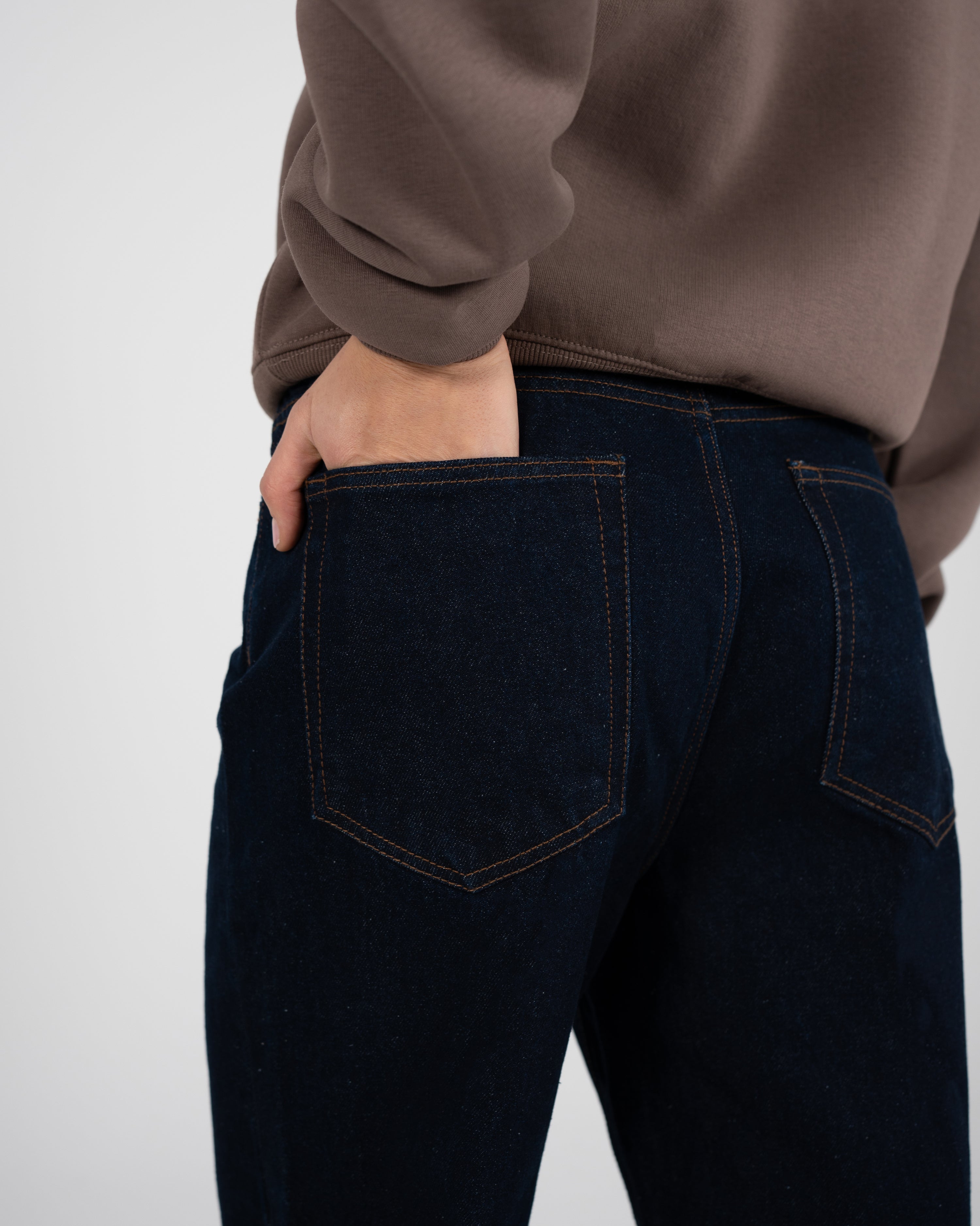 Milano Relaxed Denim Raw Blue