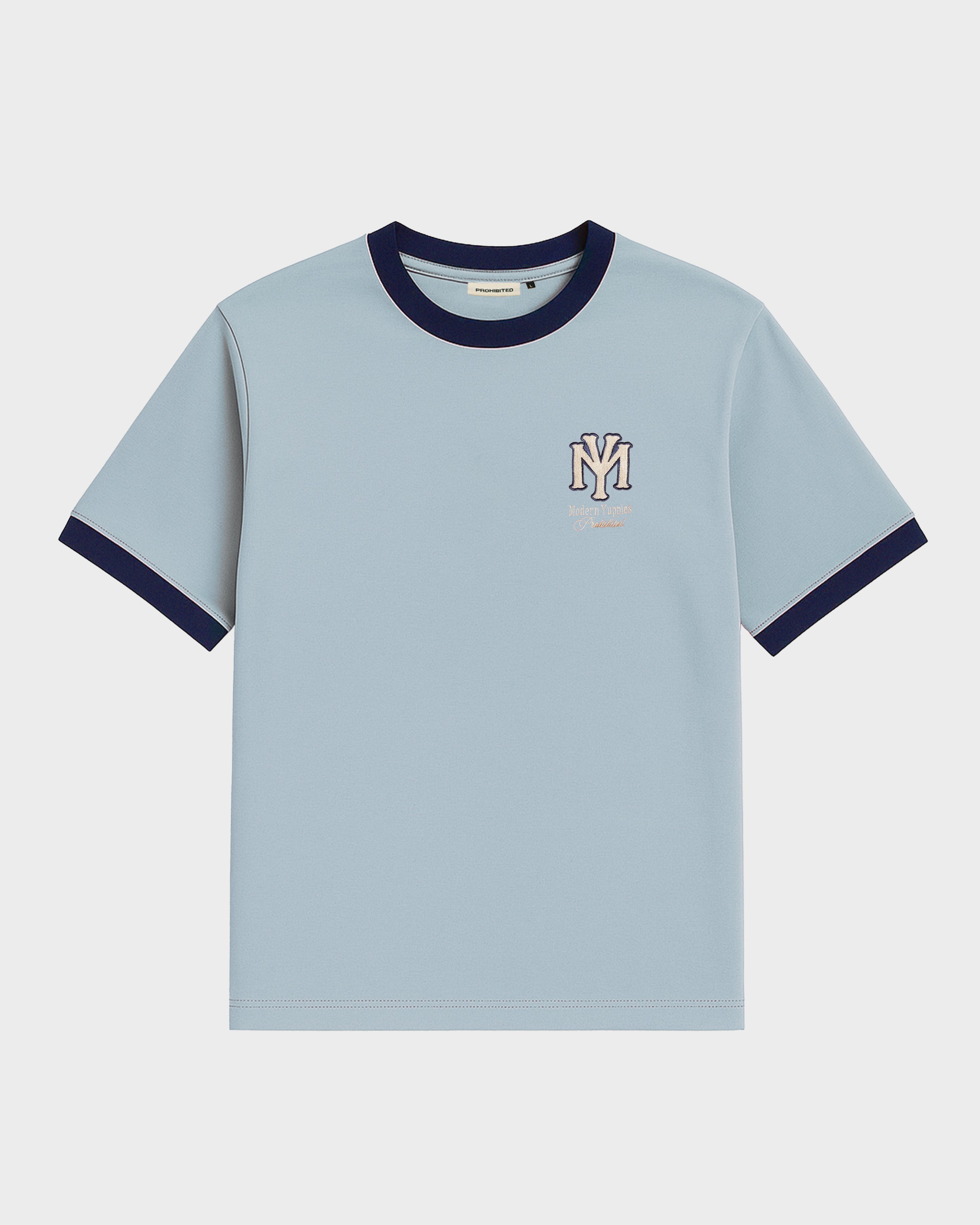 Modern Yuppies Contrast Tee Sky Blue