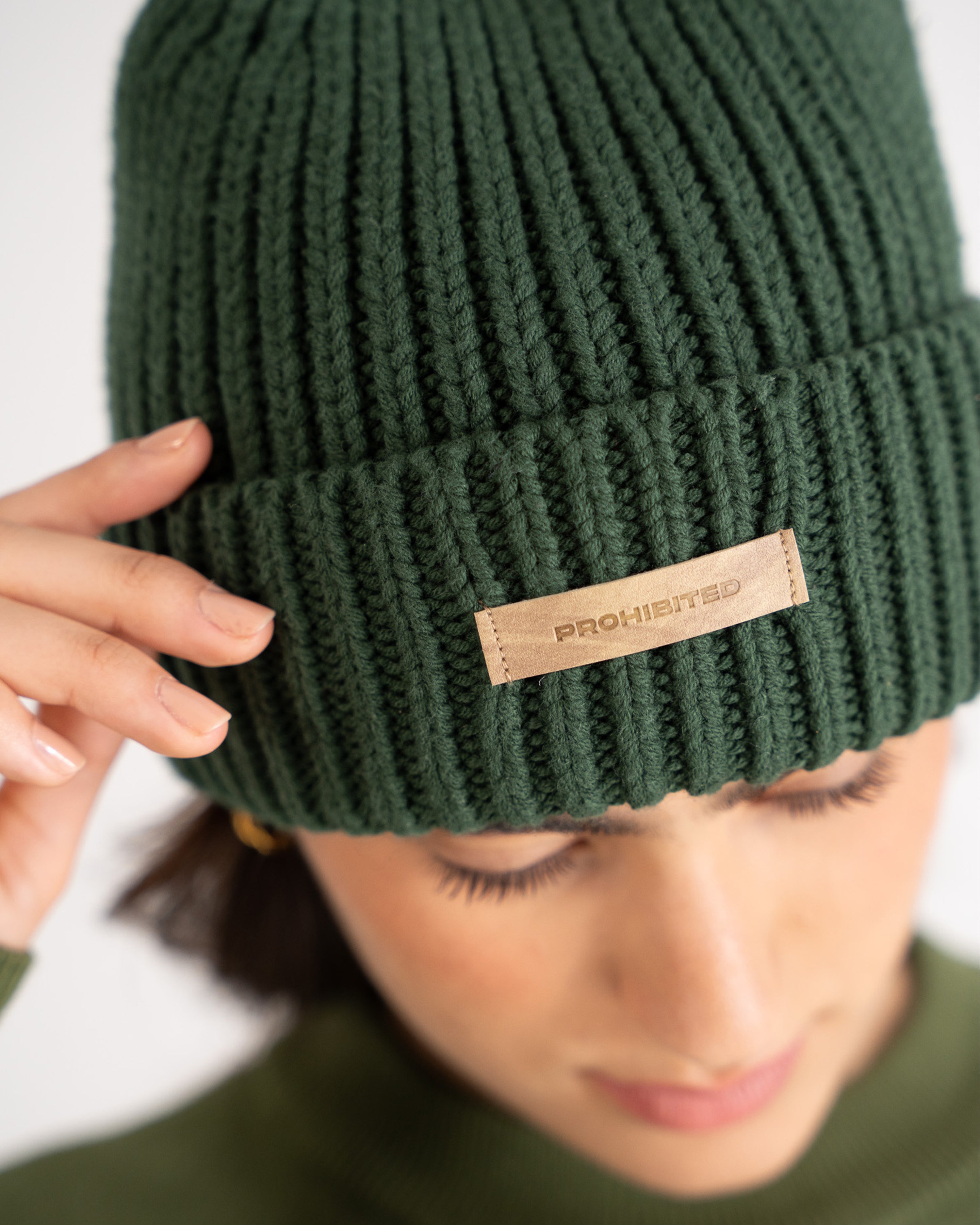 Oak Beanie Green