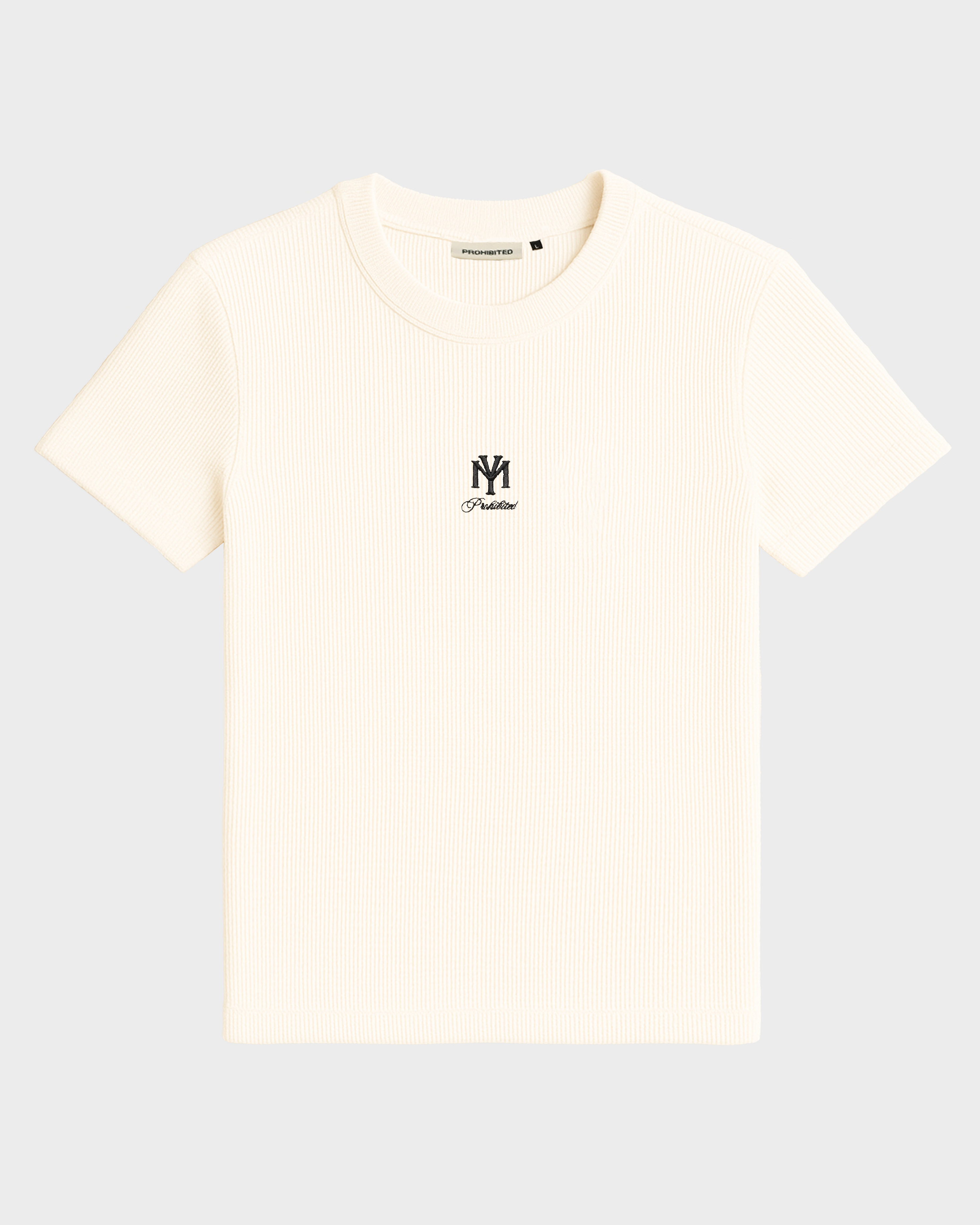 Outline Slim Tee Off White