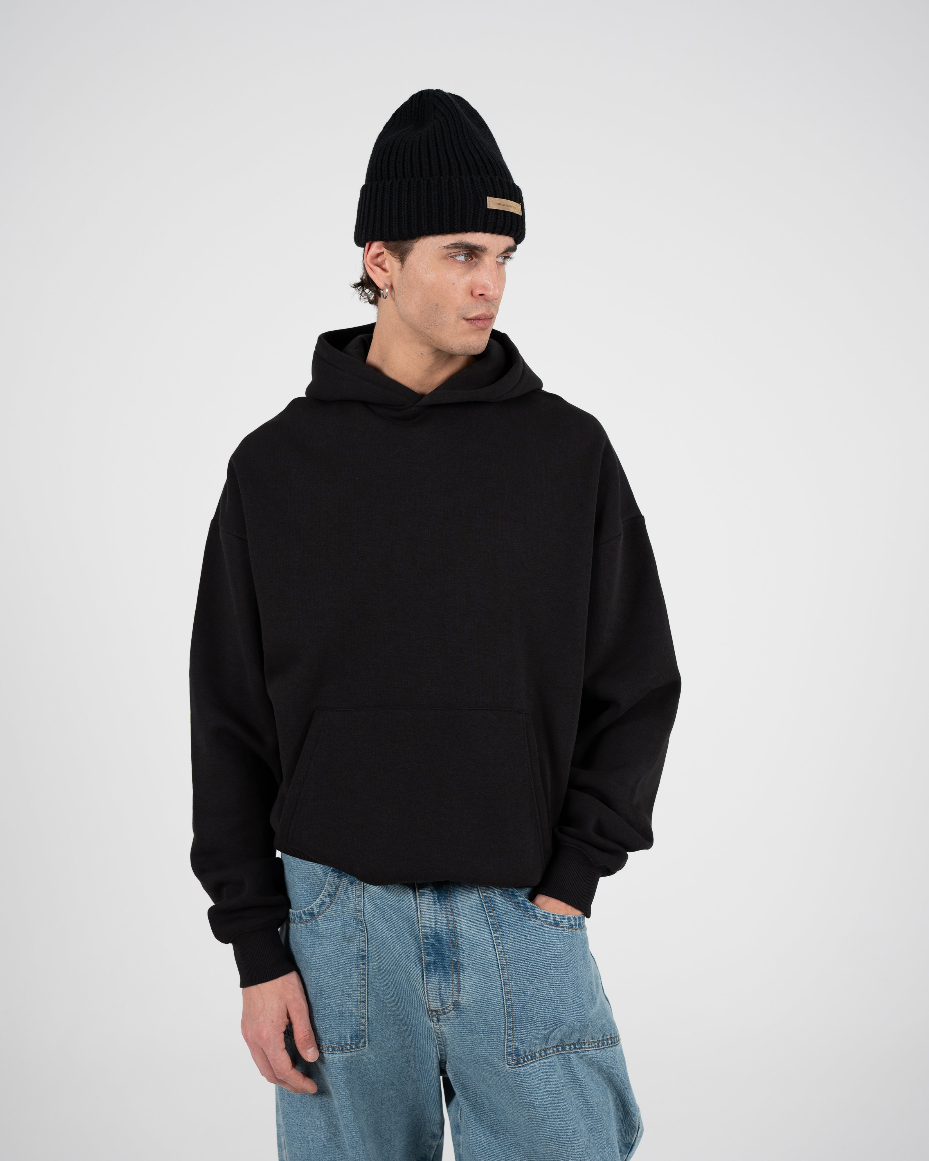 Oversized Hoodie Black – Prohibited