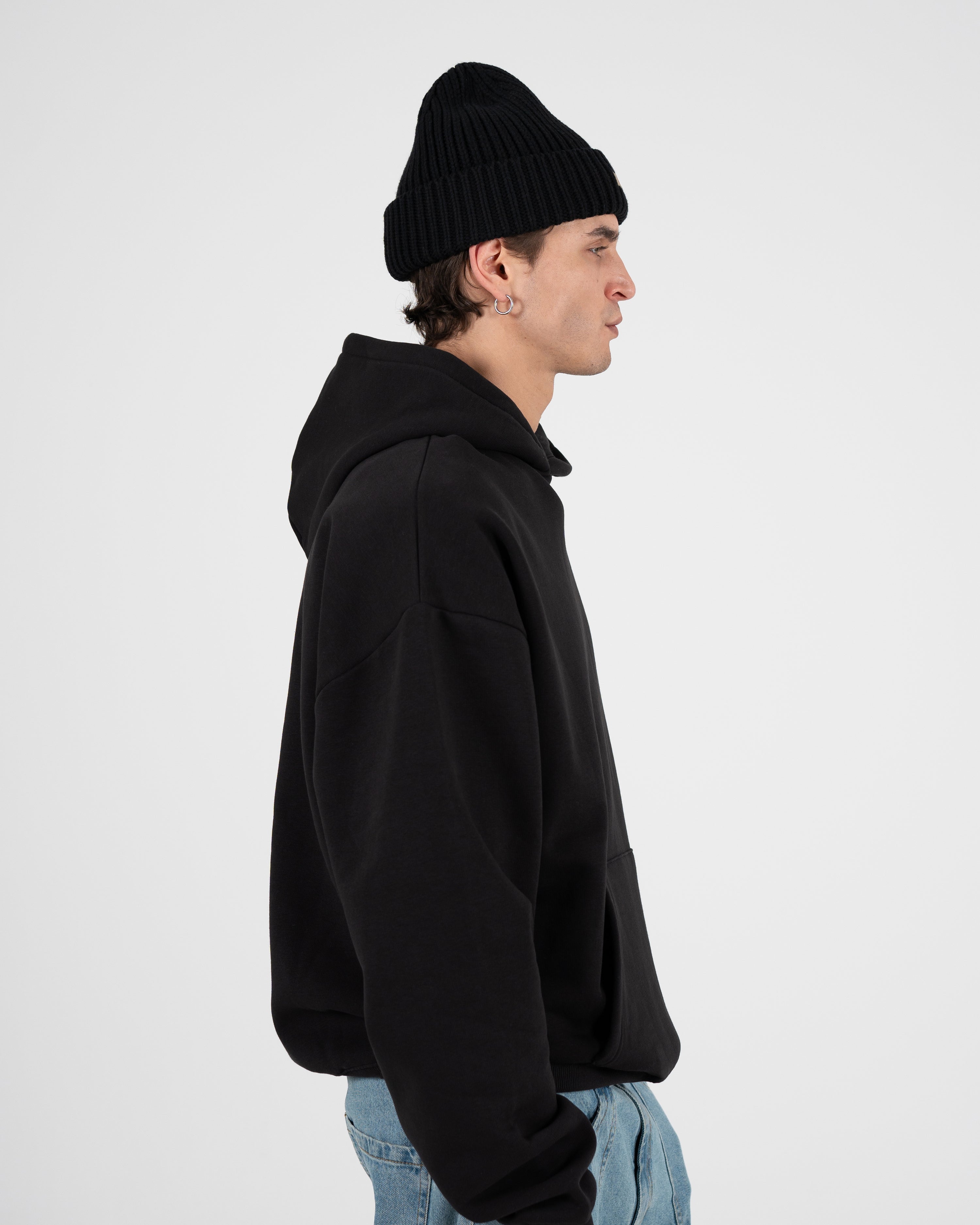 Oversized Hoodie Black