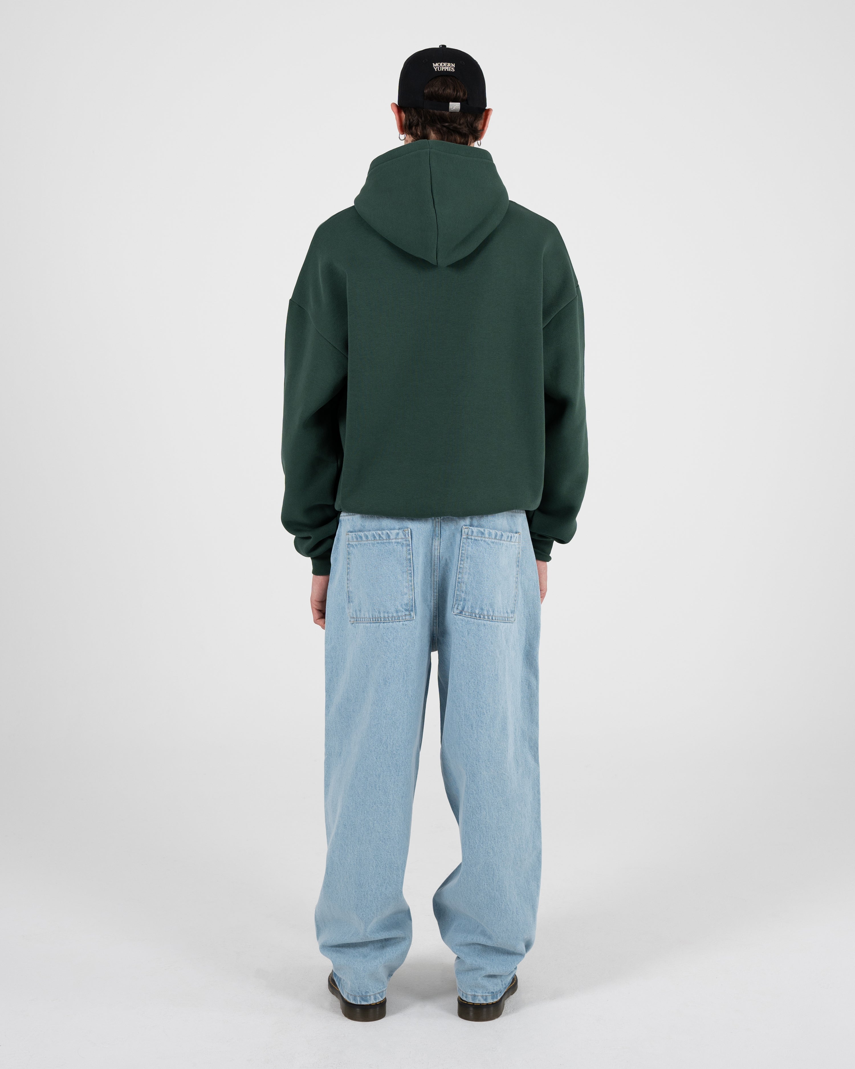 Oversized Hoodie British Racing Green