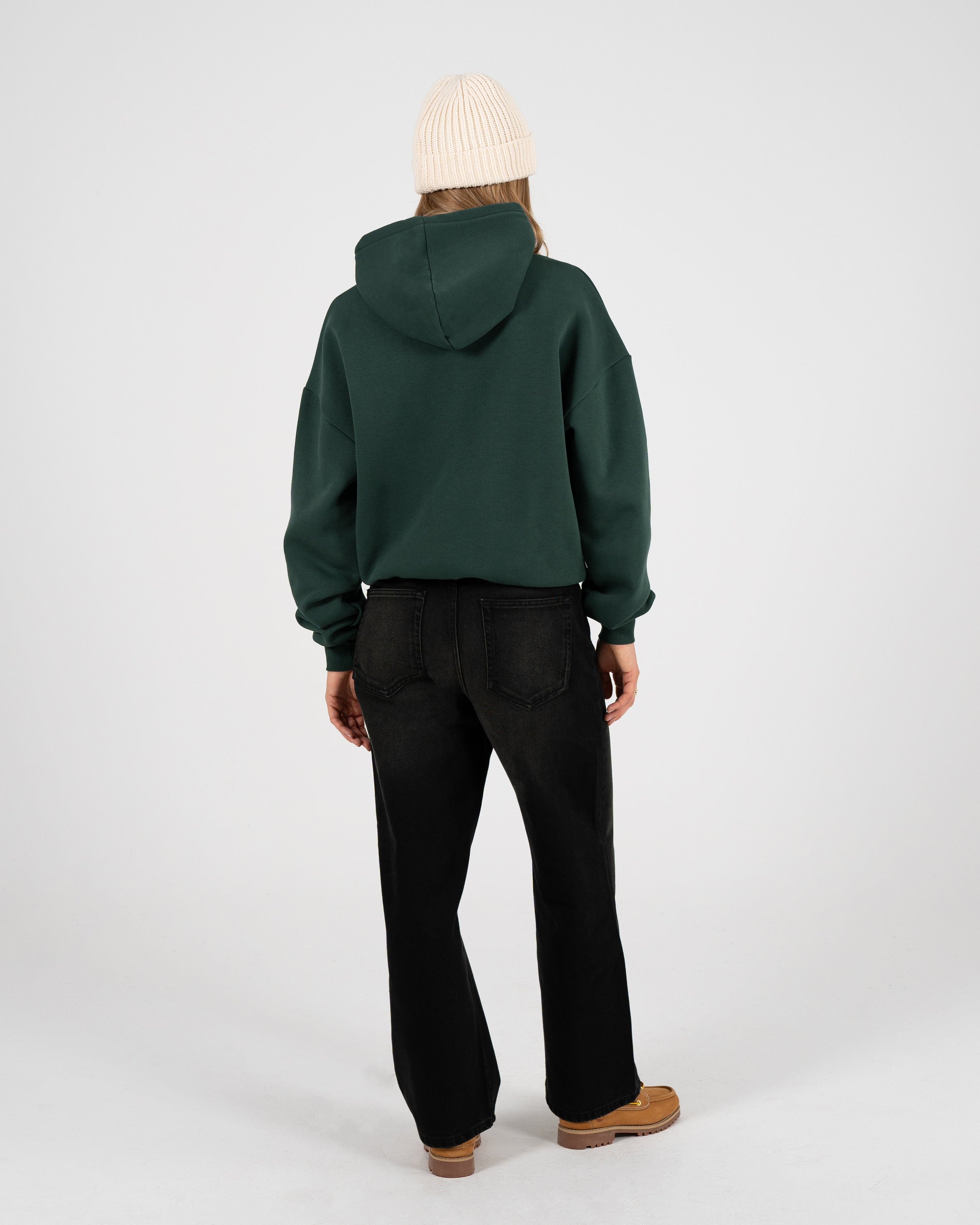 Oversized Hoodie British Racing Green