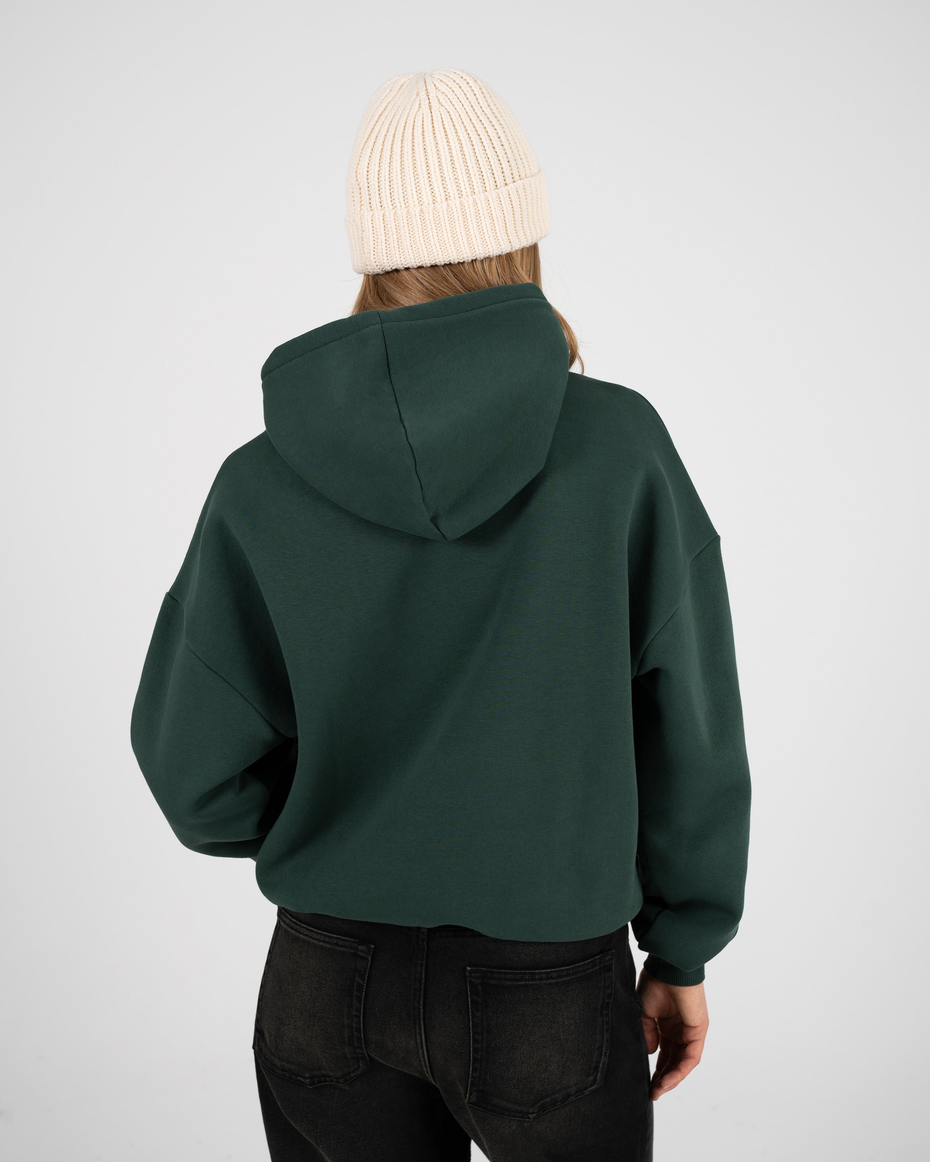 Oversized Hoodie British Racing Green