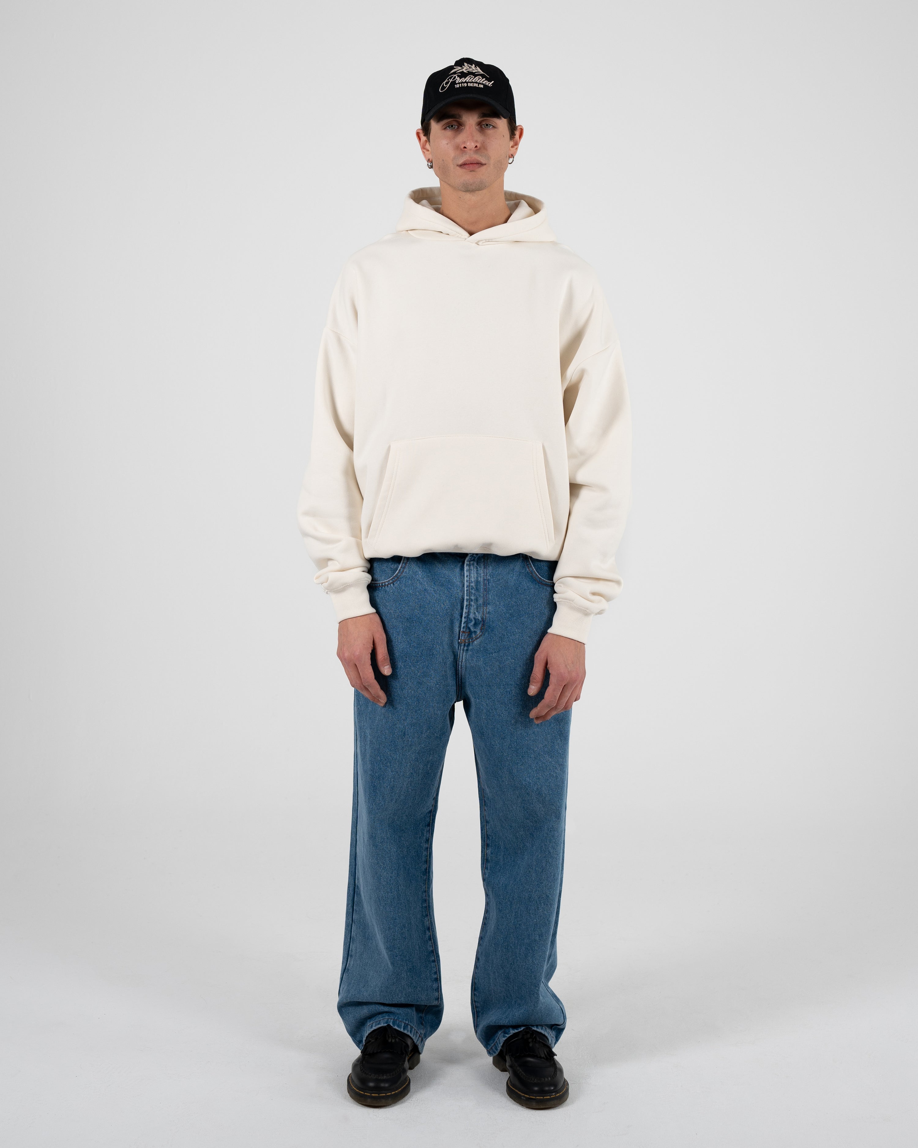 Oversized Hoodie Cream