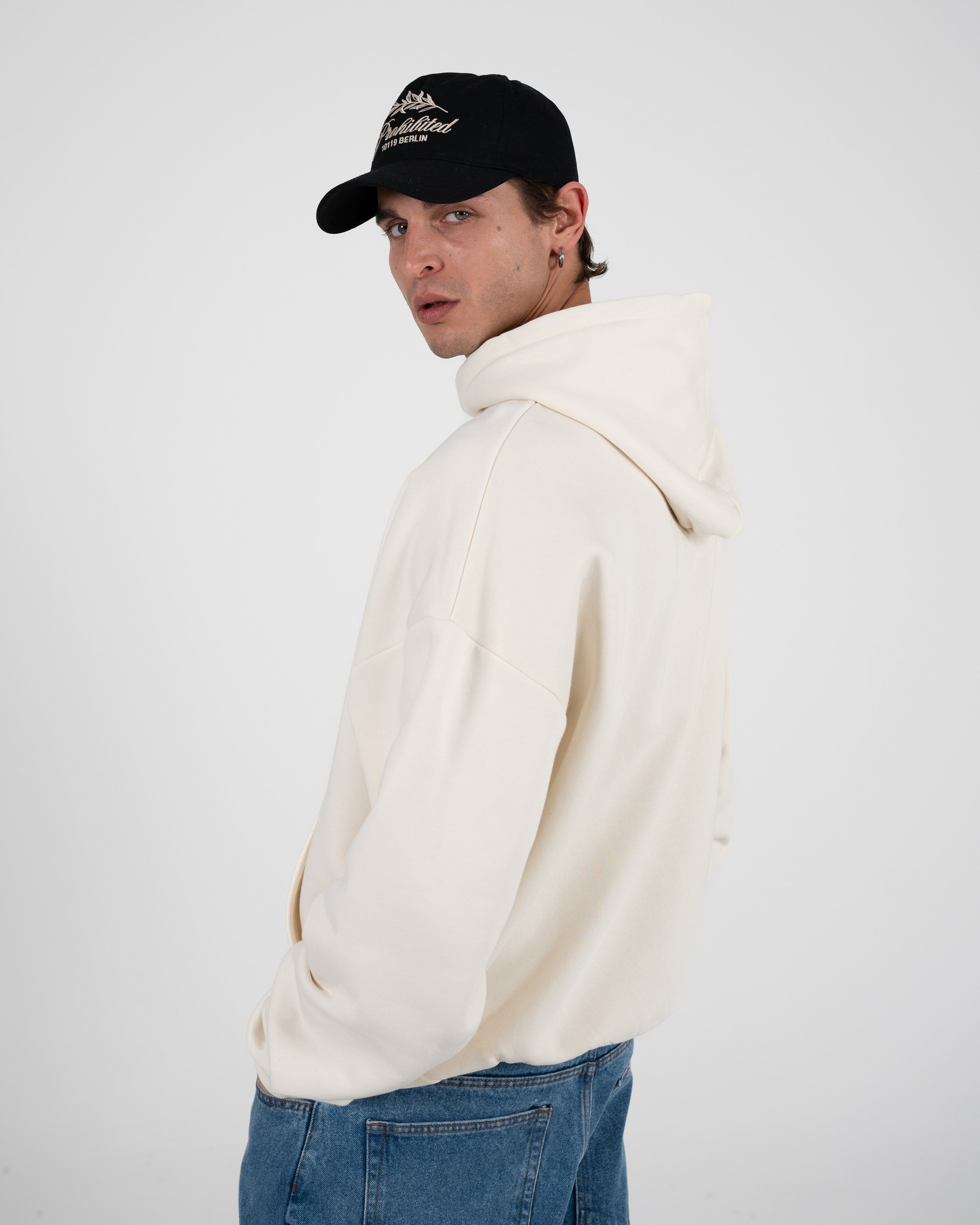 Oversized Hoodie Cream