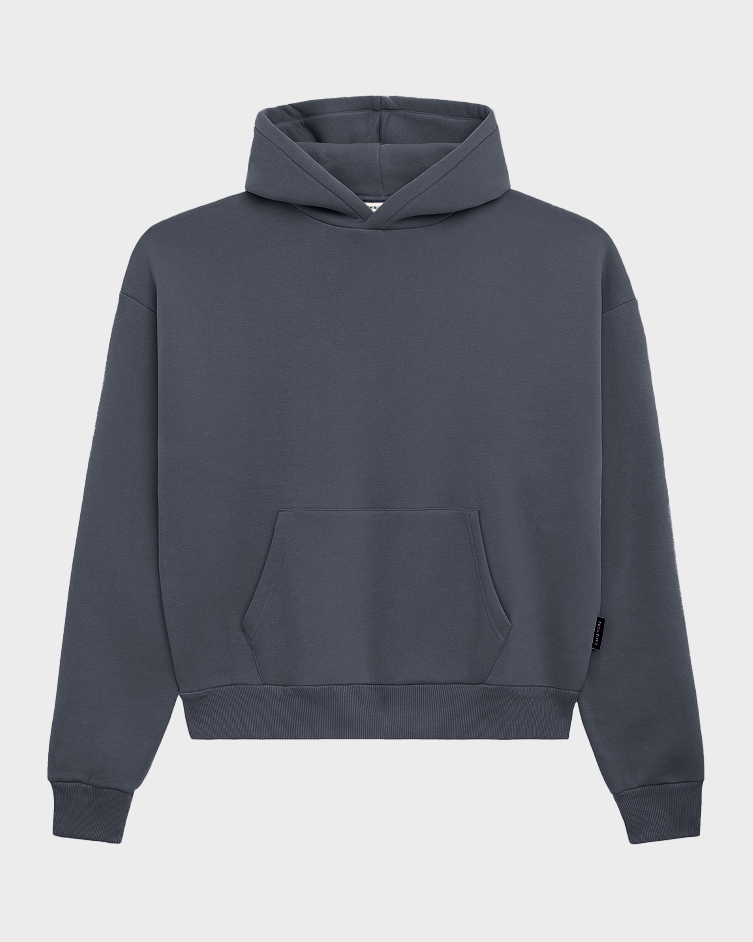 Oversized Hoodie Grey (Stone Washed)