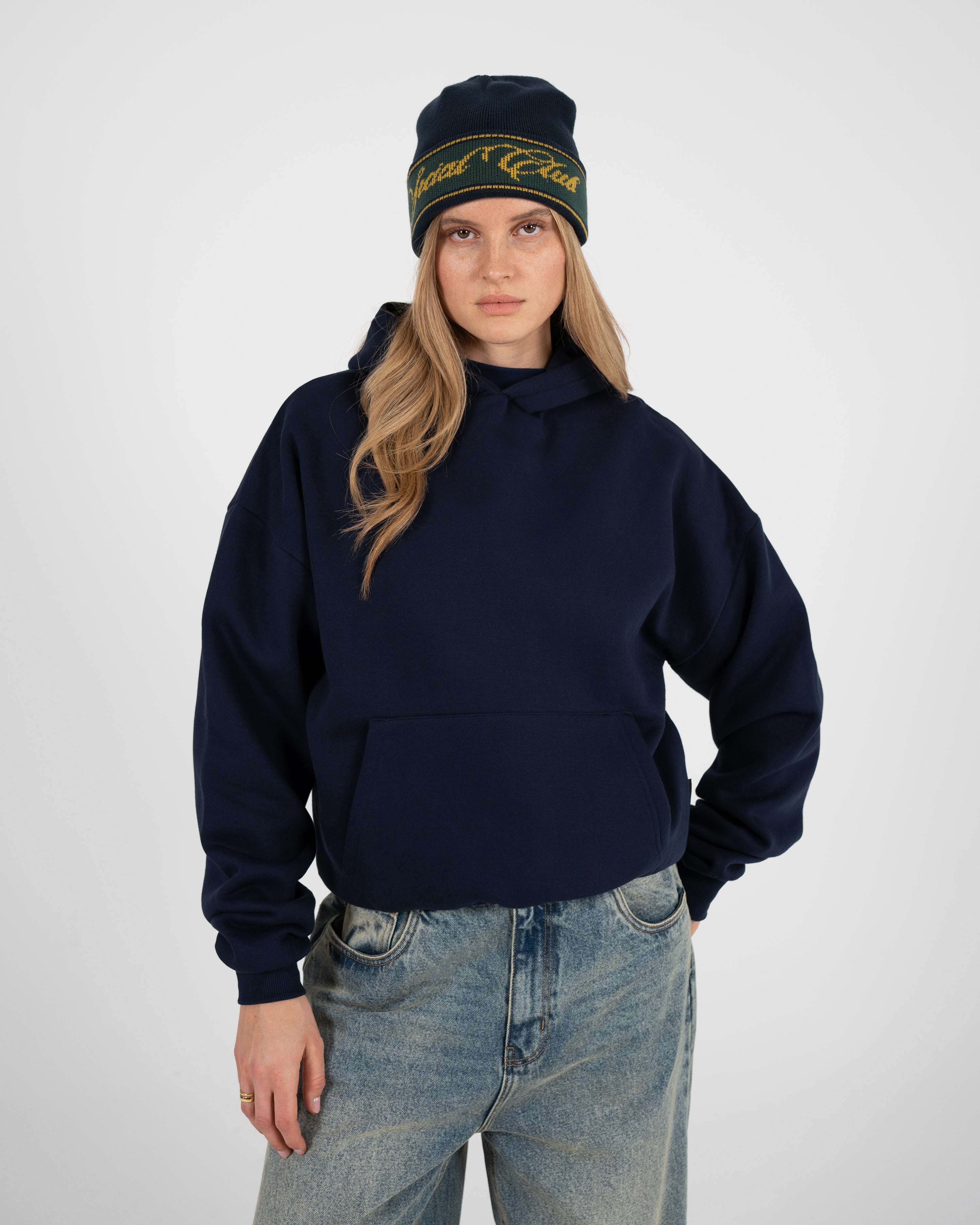 Oversized Hoodie Navy