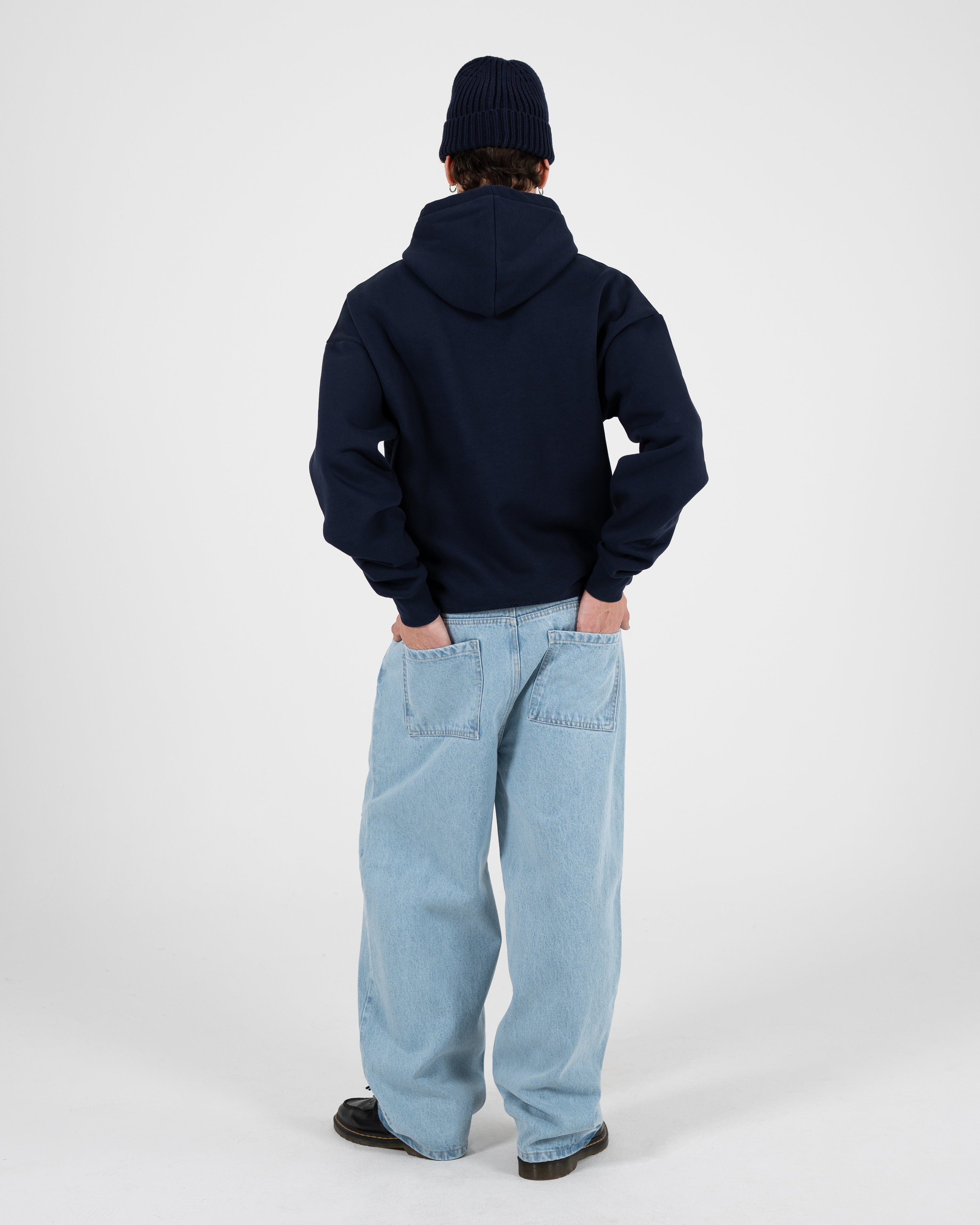 Oversized Hoodie Navy