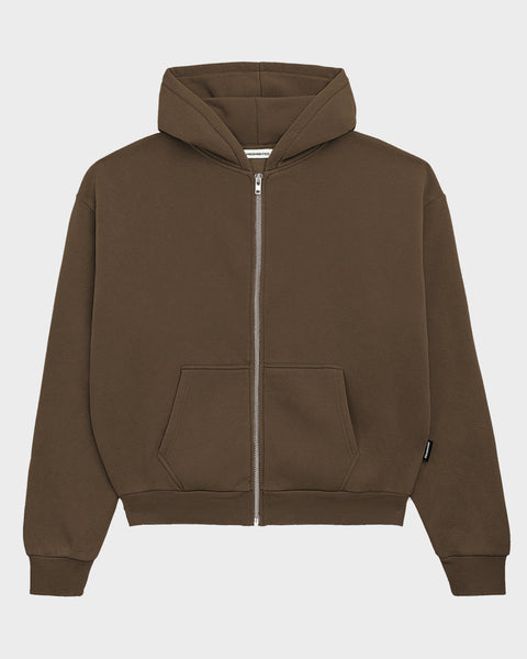 トップス BoTT Heavy Check Zip Hoodie M BoTT Heavy Check Zip Hoodie - Brown – Goodhood
