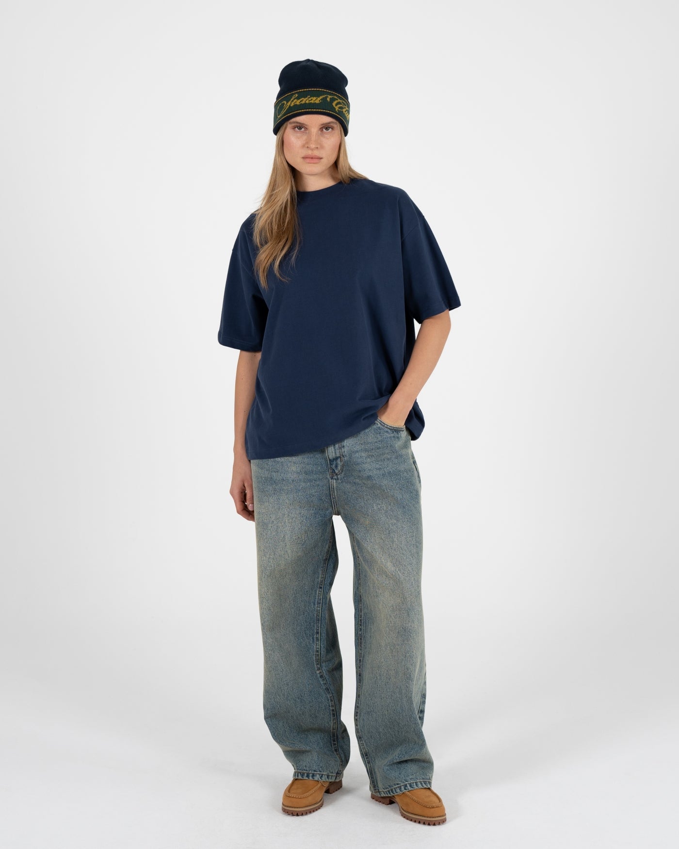 Oversized Tee | Navy