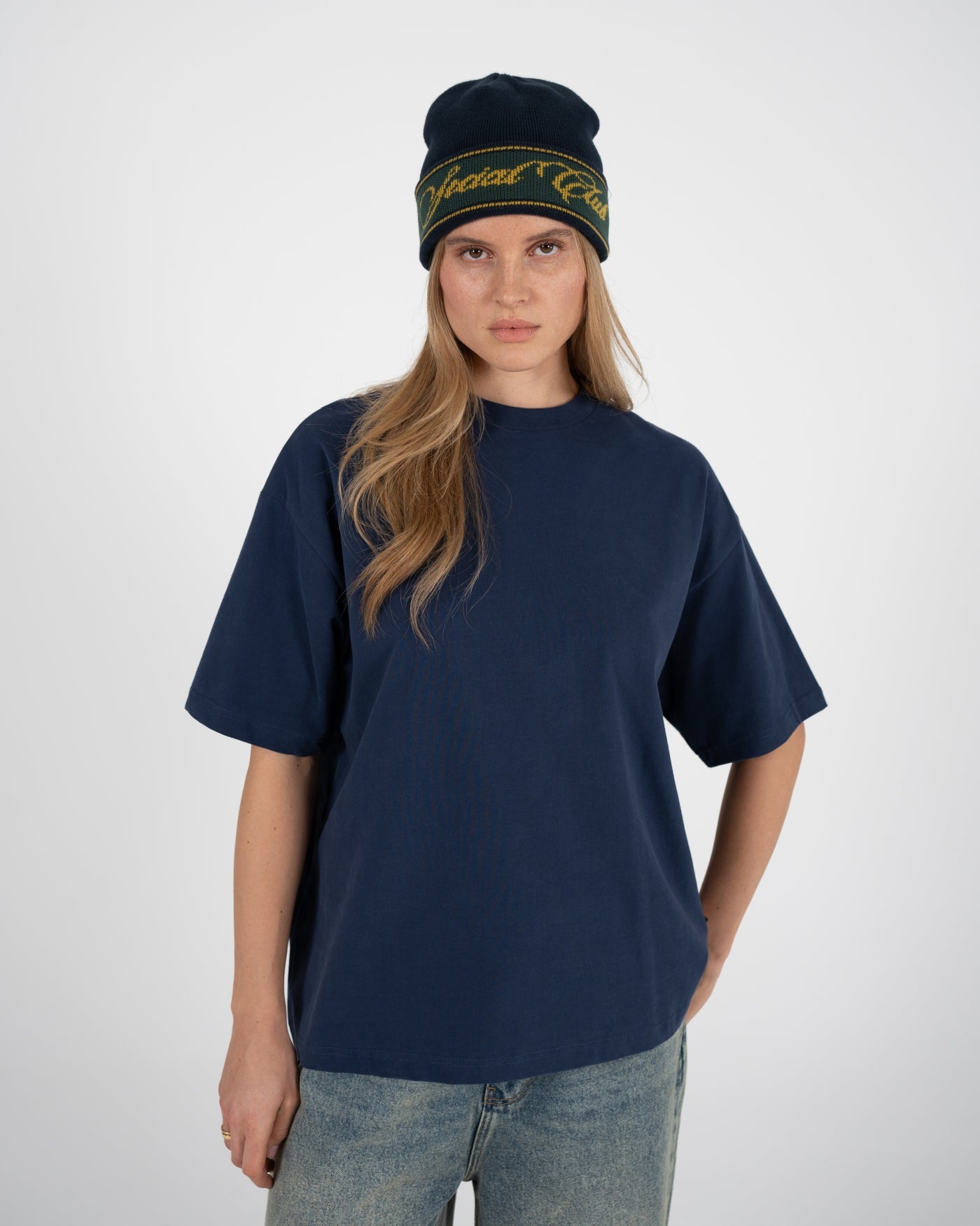 Oversized Tee | Navy
