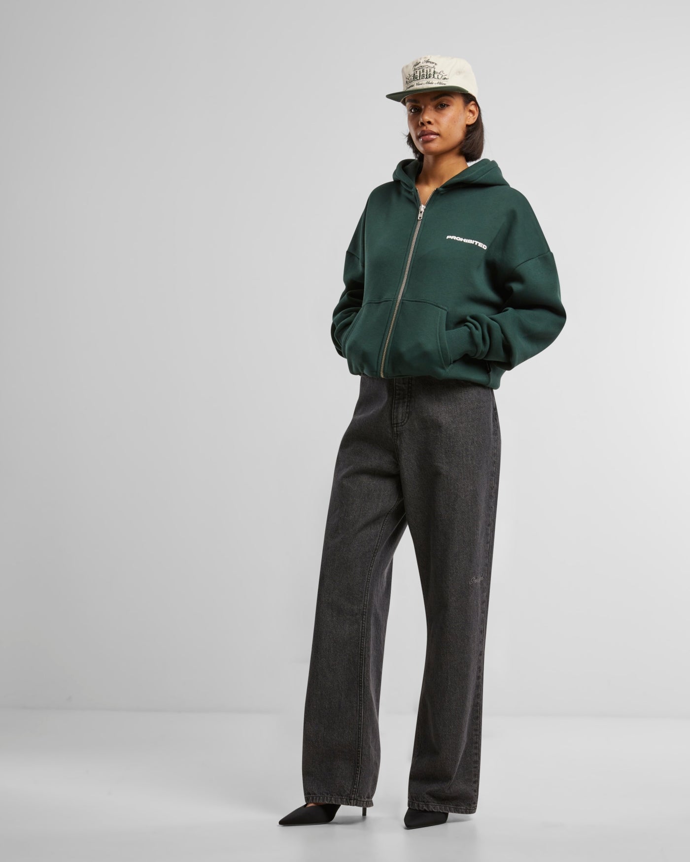 10119 Zip-Hoodie | British Racing Green