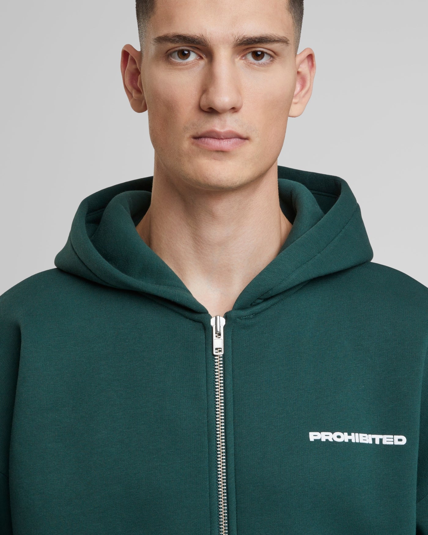 10119 Zip-Hoodie | British Racing Green