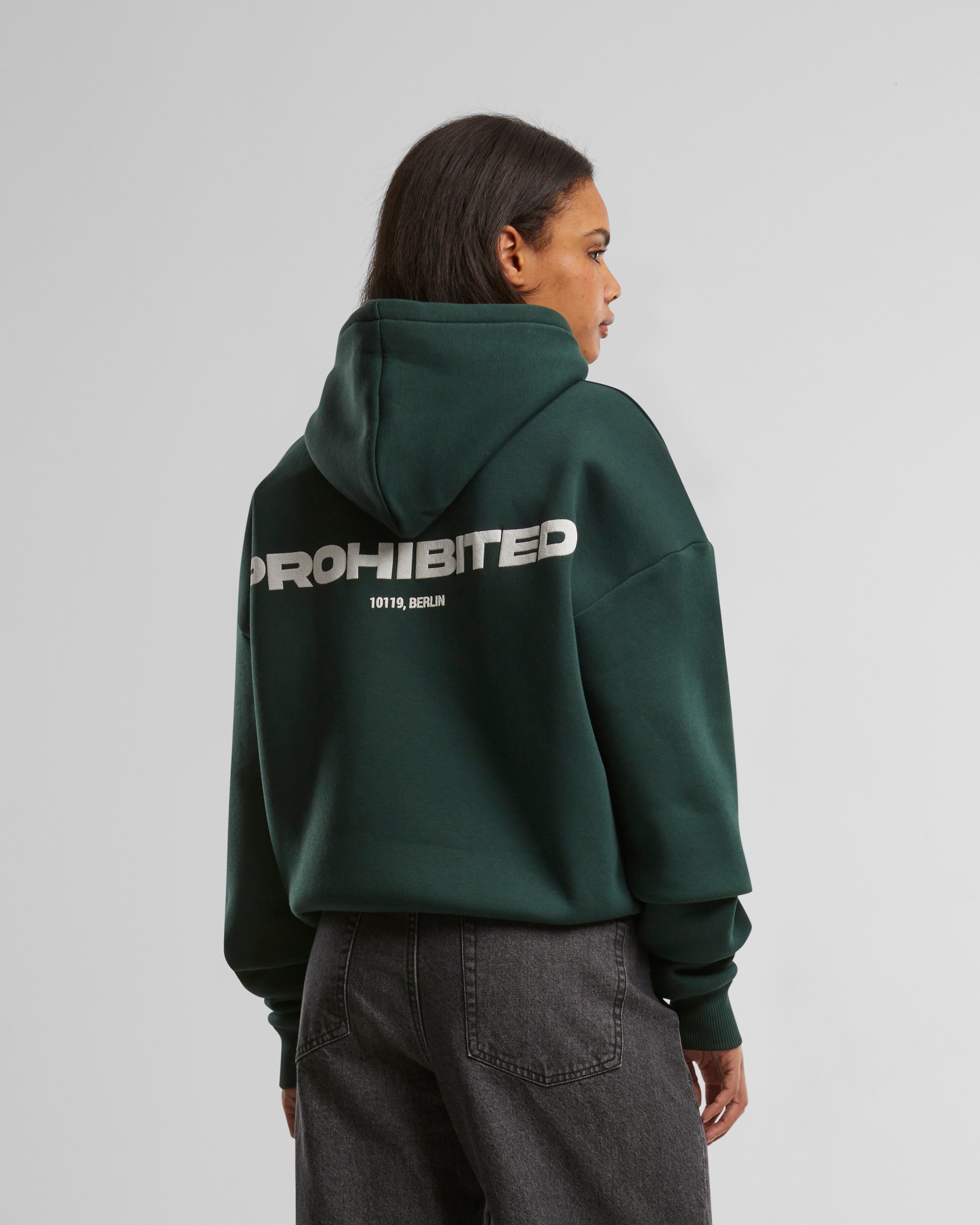 10119 Zip-Hoodie | British Racing Green