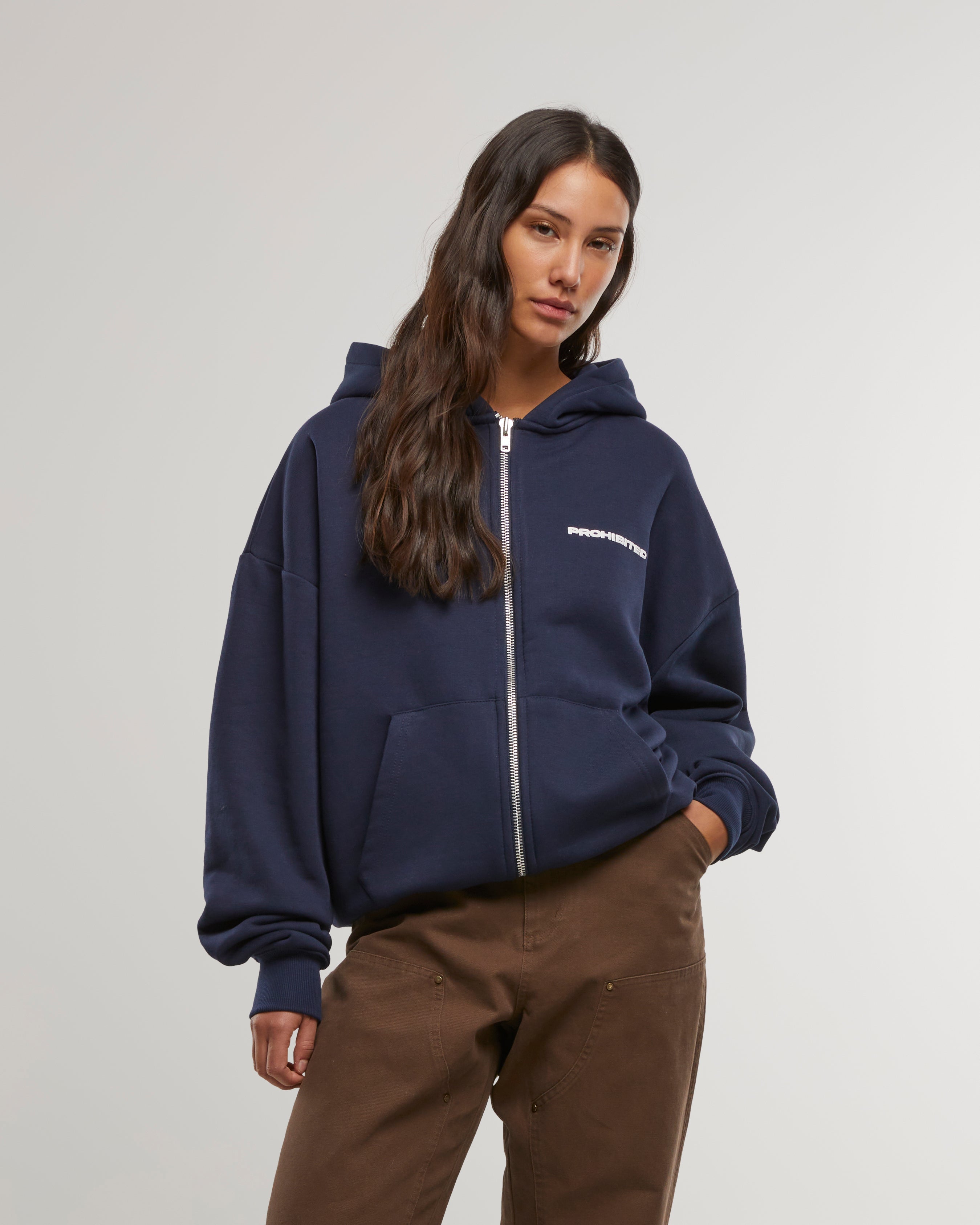 10119 Zip-Hoodie | Navy