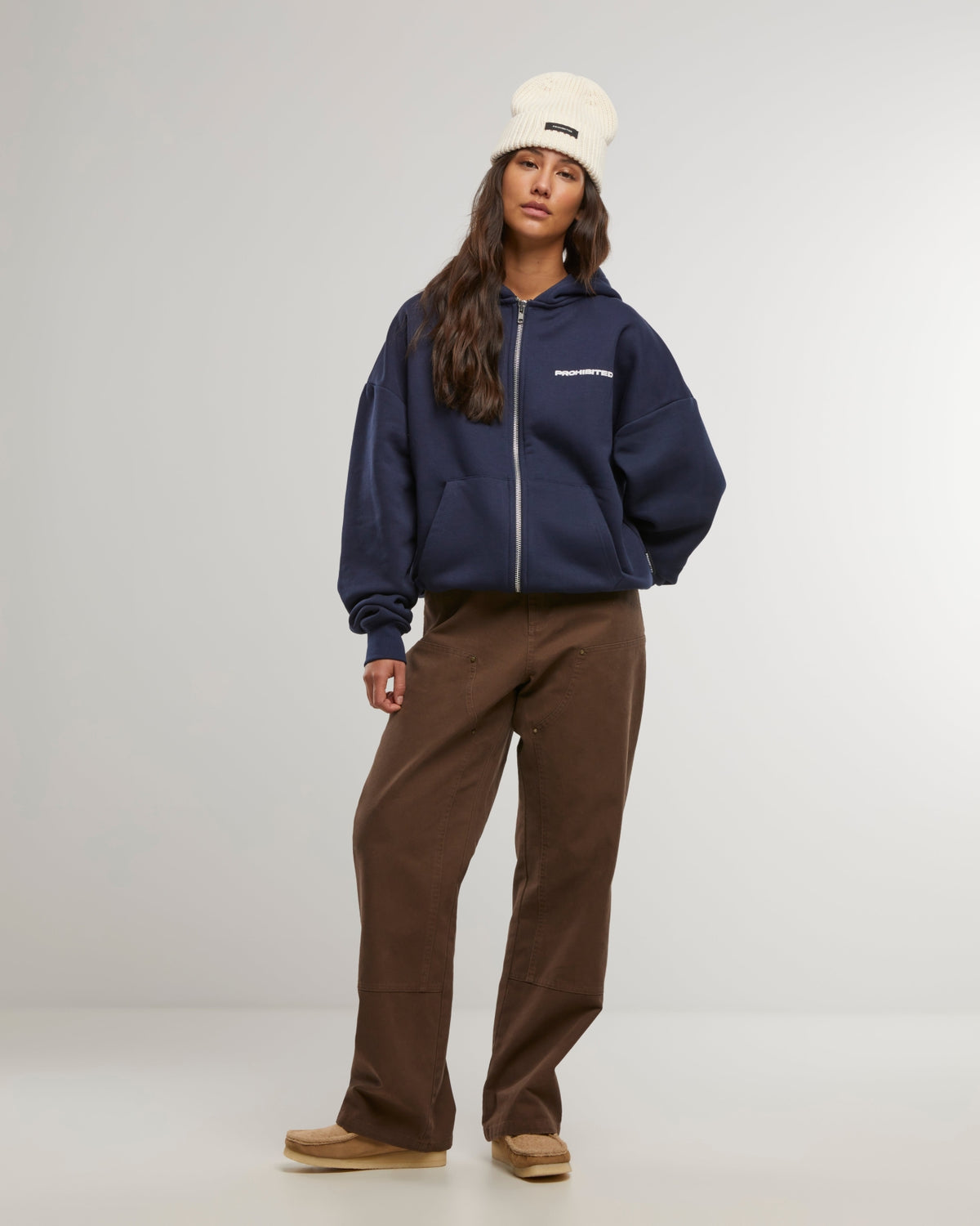 10119 Zip-Hoodie | Navy