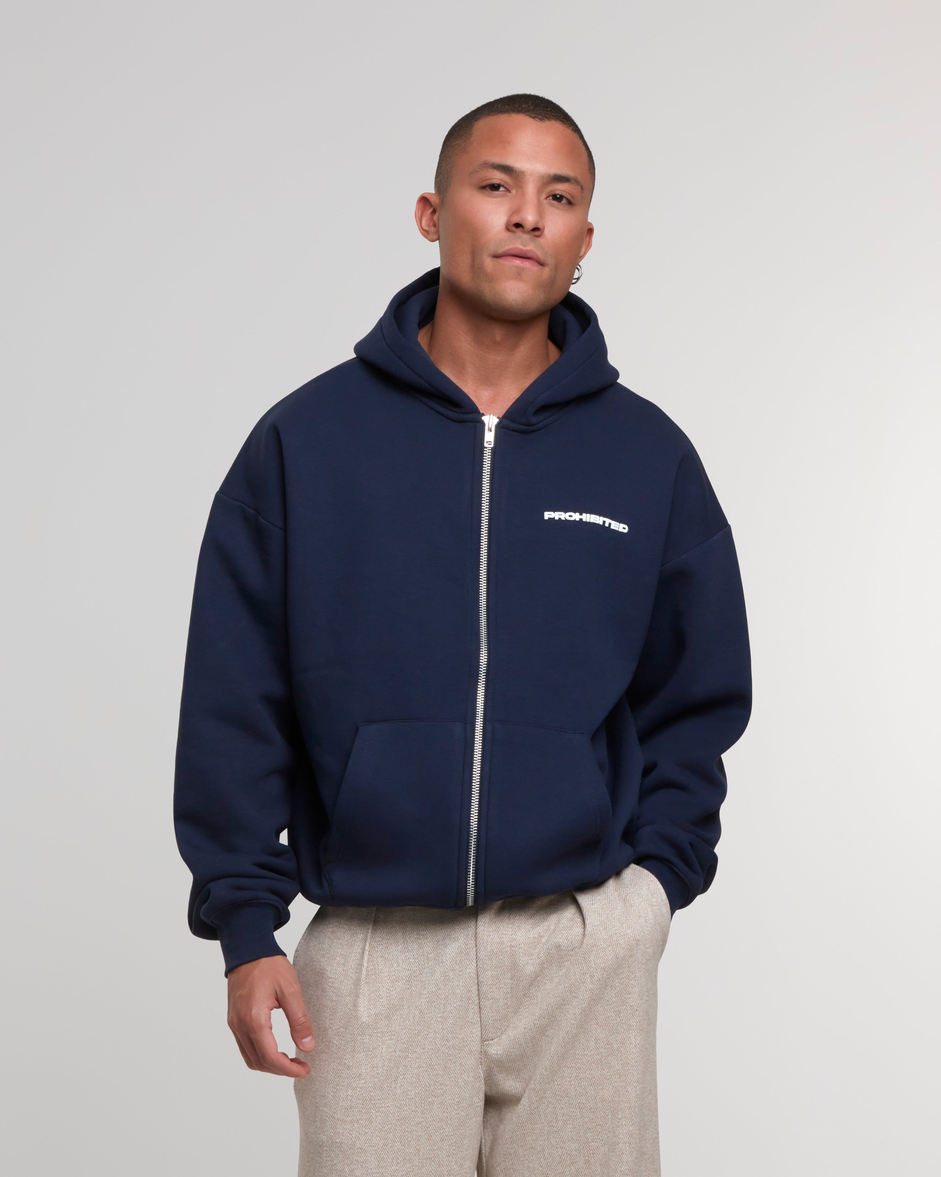 10119 Zip-Hoodie | Navy