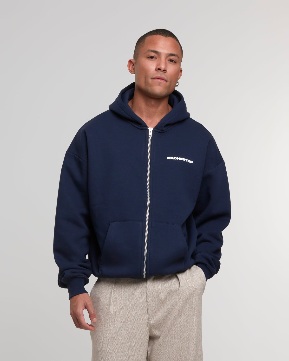 10119 Zip-Hoodie | Navy