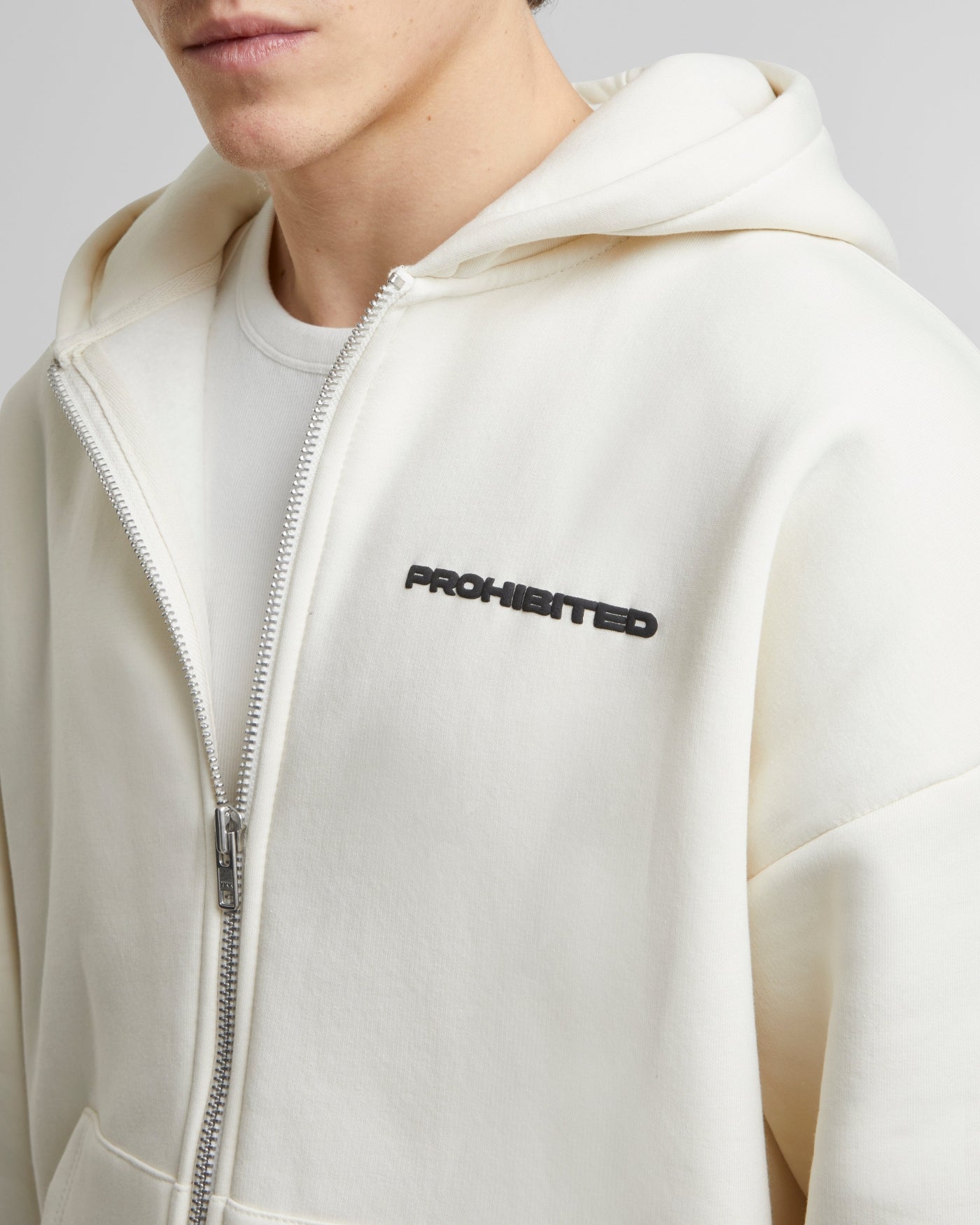 10119 Zip-Hoodie | Cream