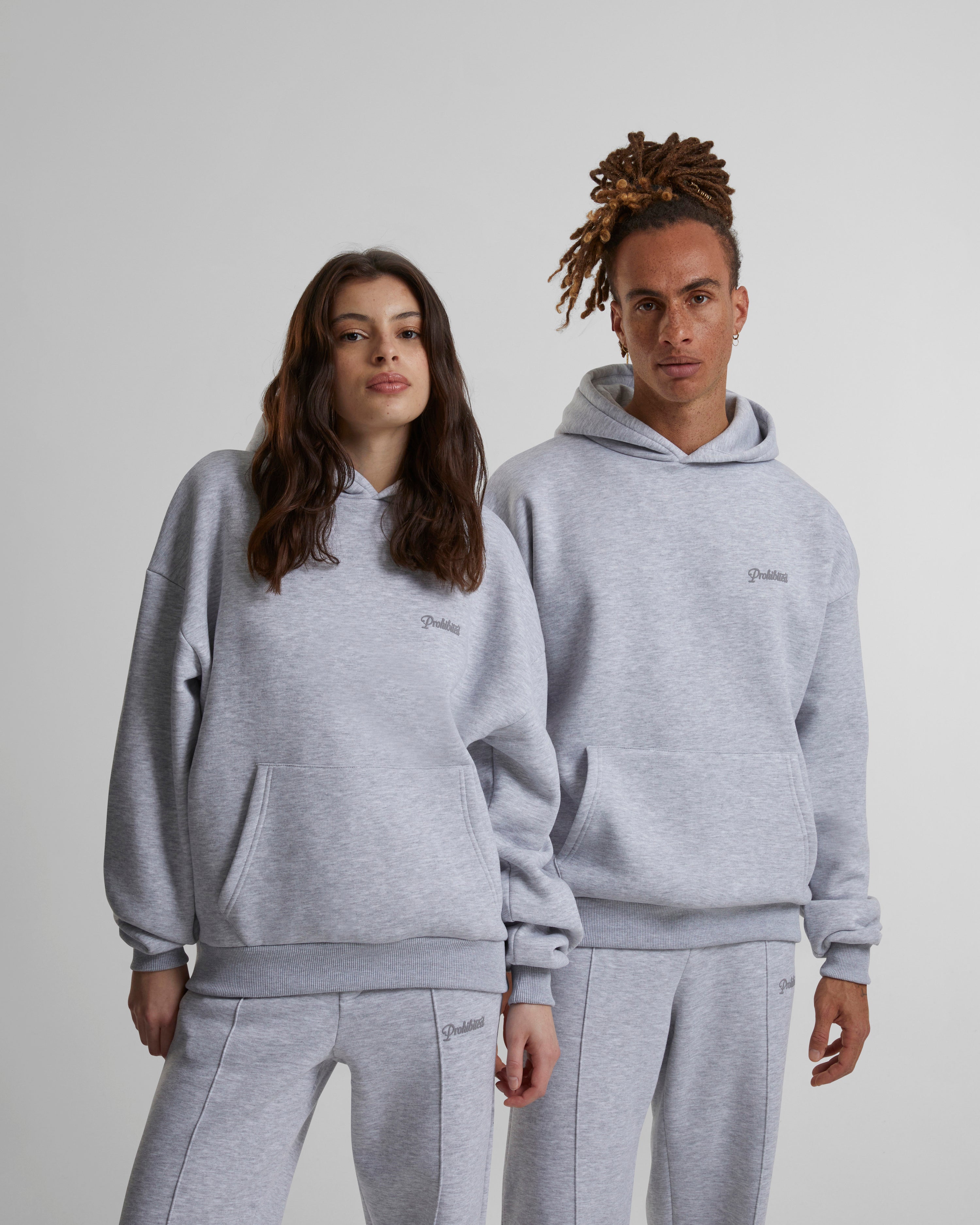 10119 Hoodie 2.0 Grey Melange 