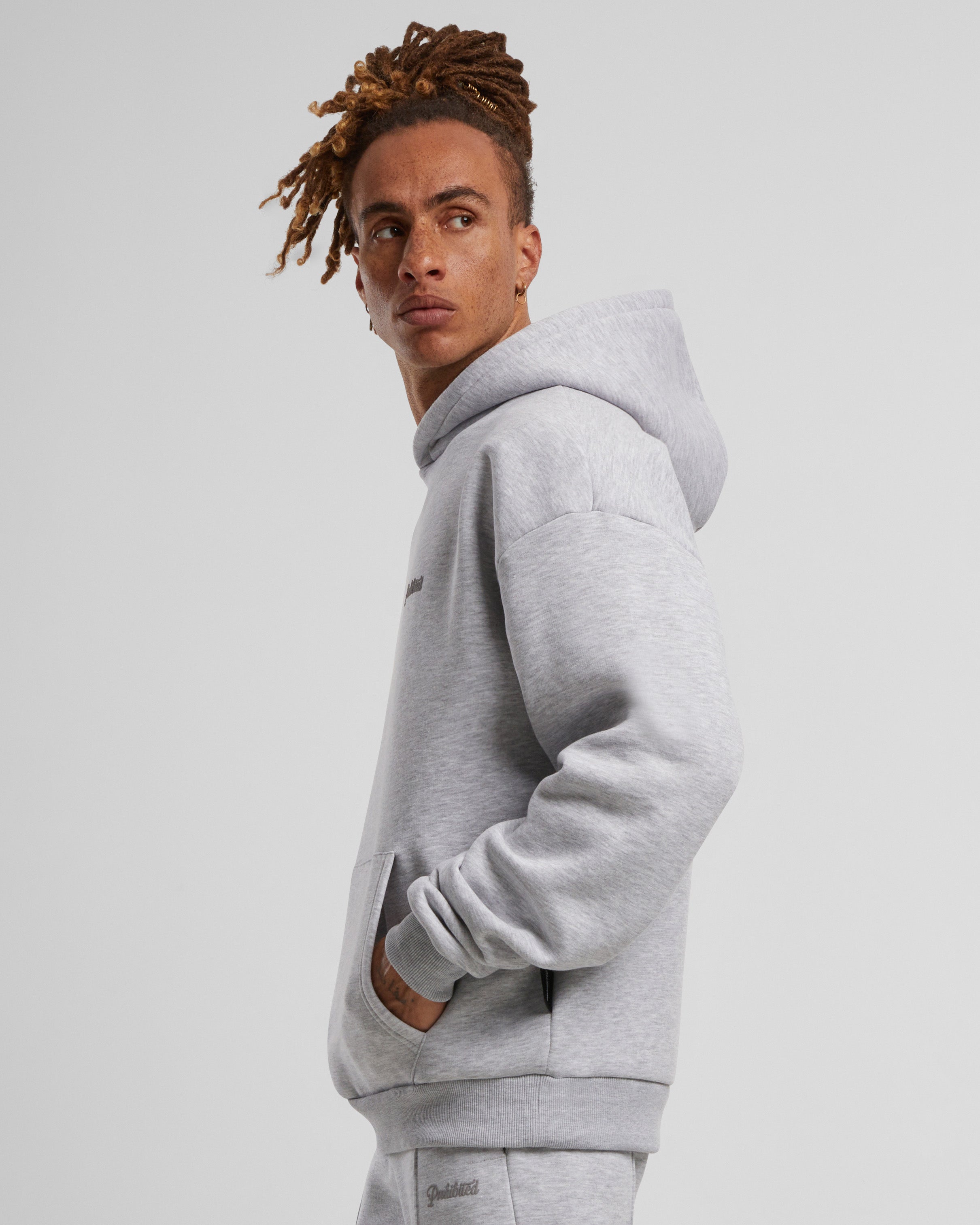 10119 Hoodie 2.0 Grey Melange 
