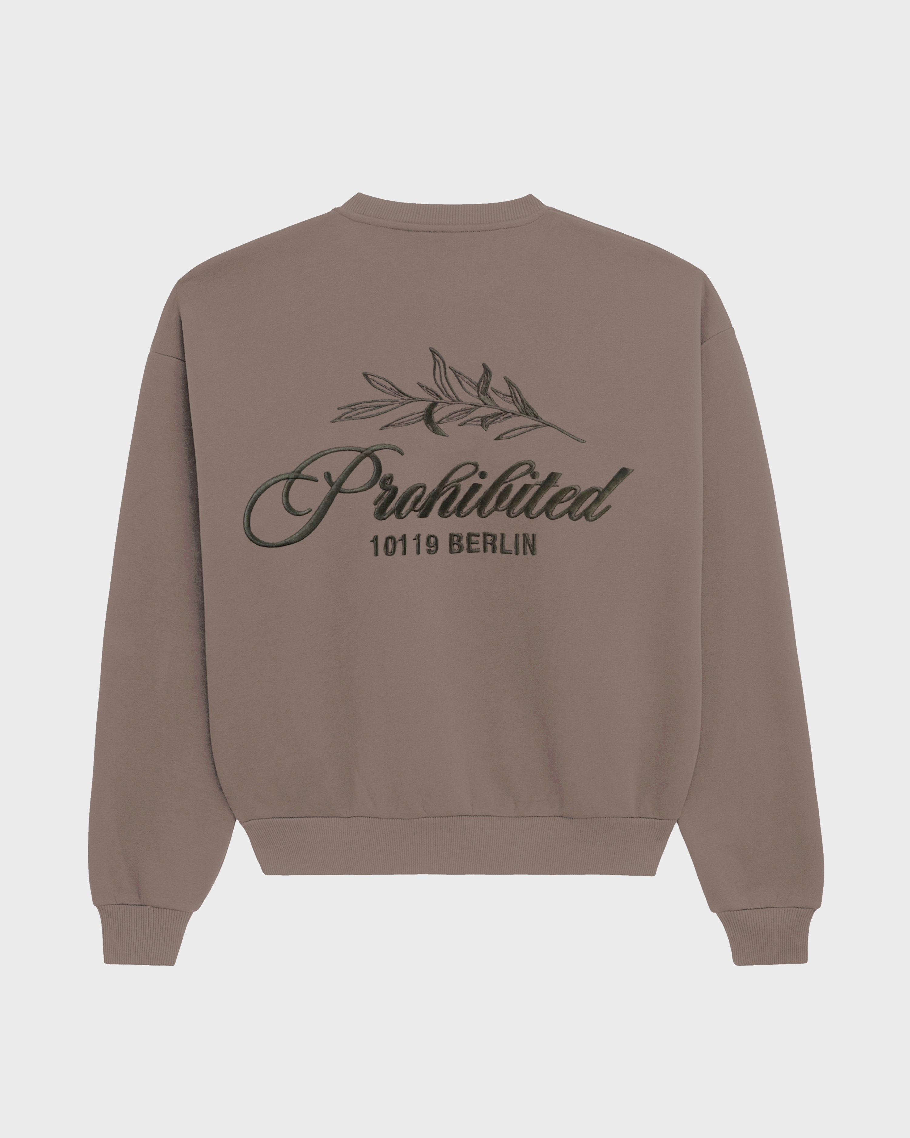 PB Leaf Crew Neck Clay