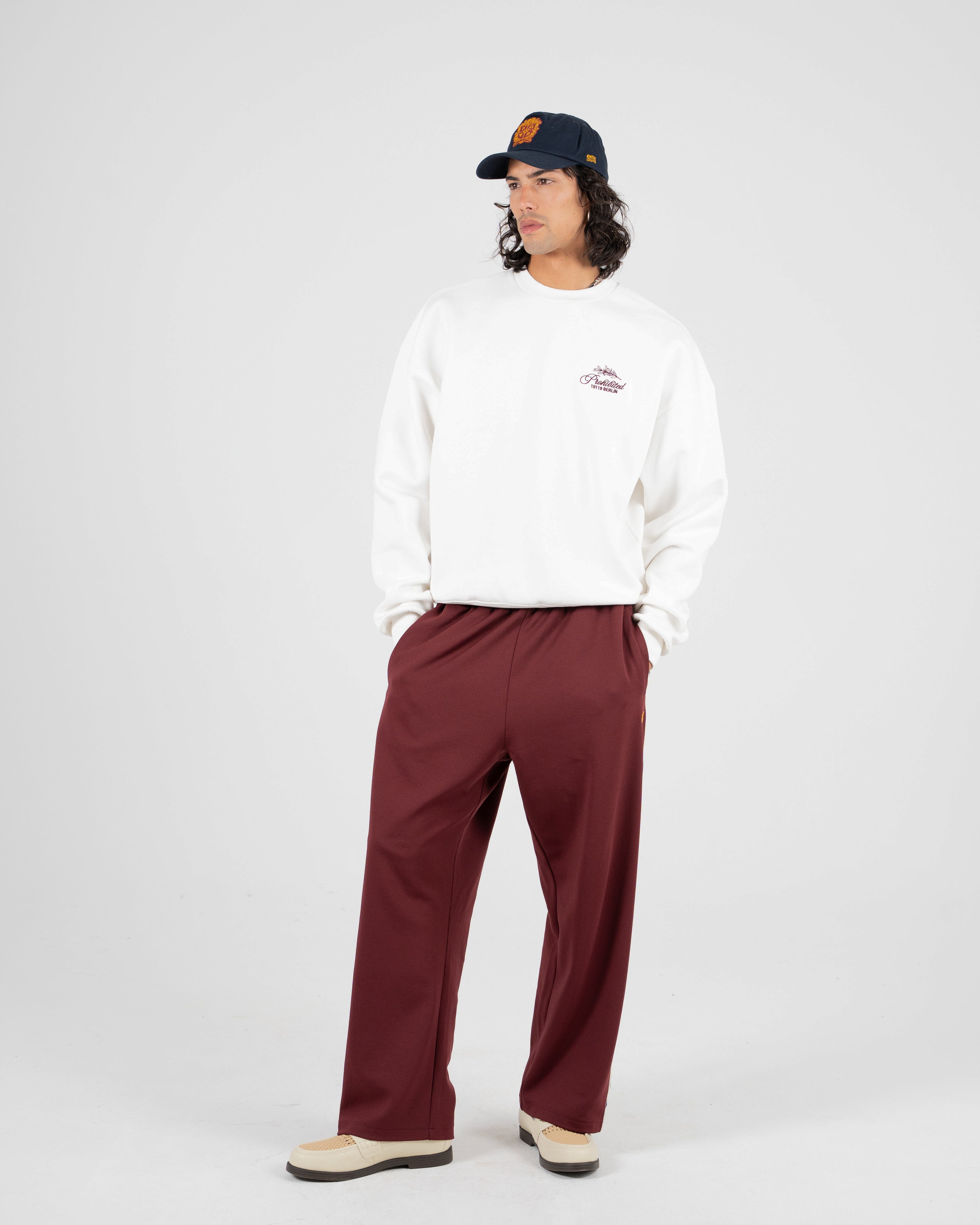 PB Leaf Crew Neck Off-White