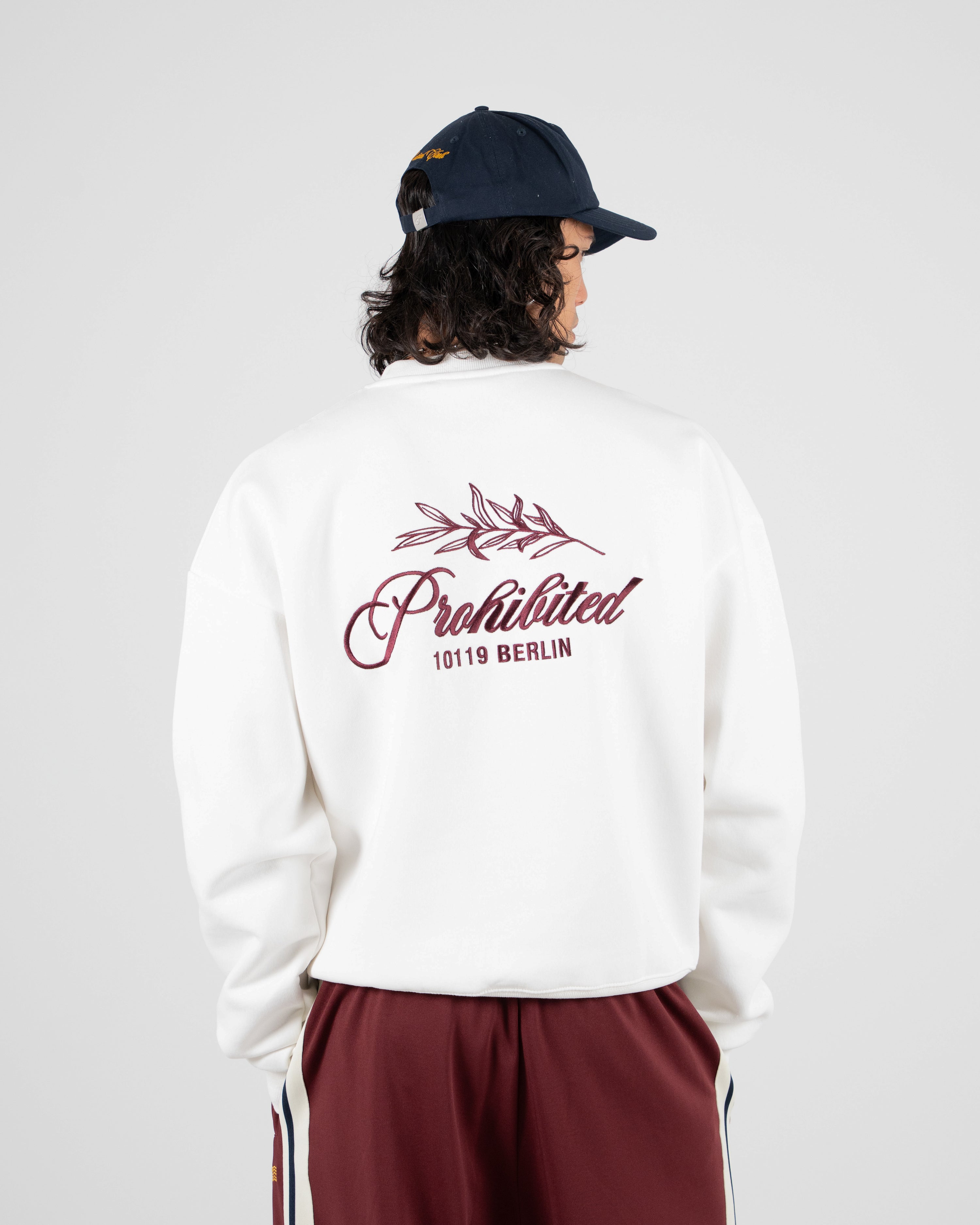 PB Leaf Crew Neck Off-White