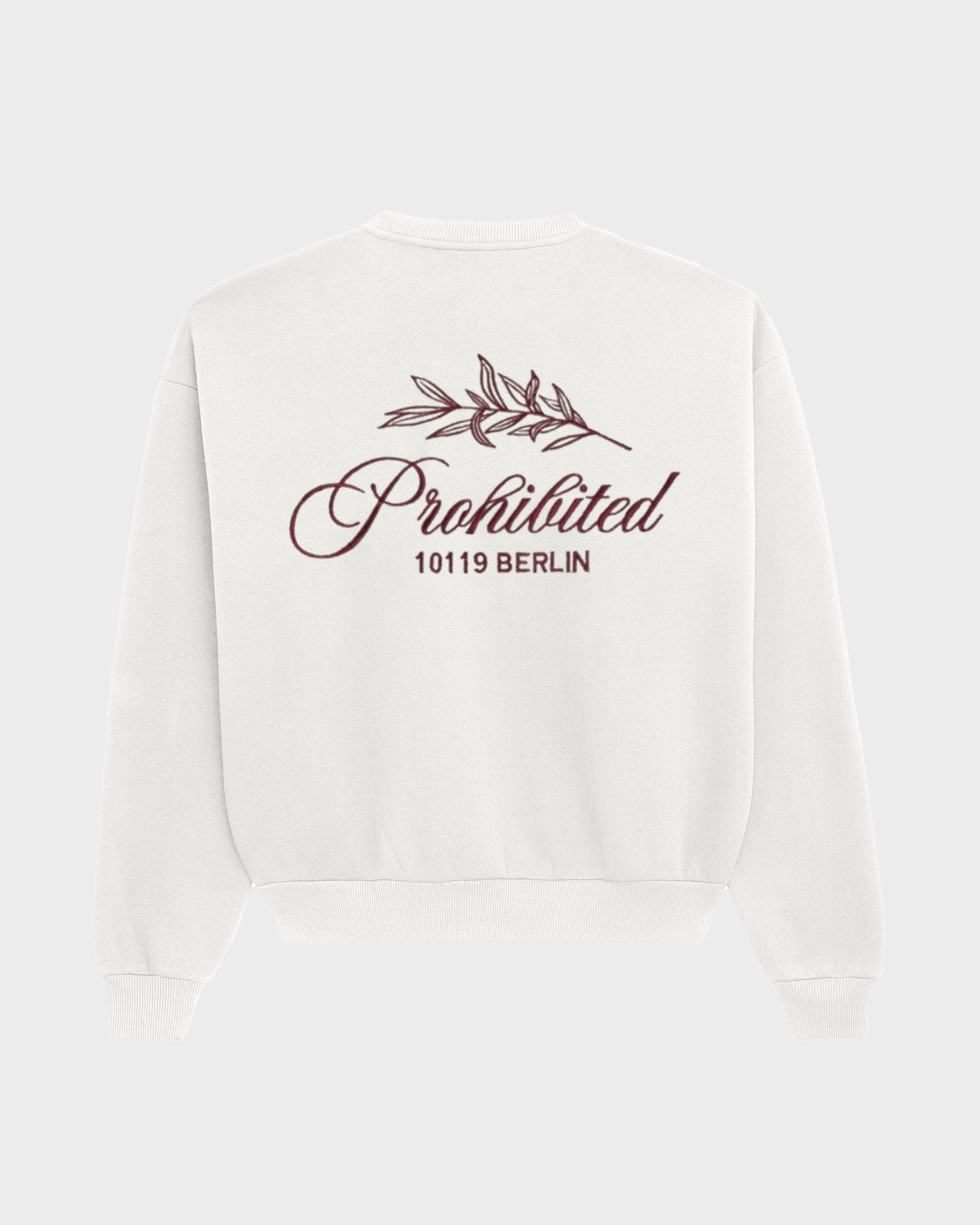 PB Leaf Crew Neck Off-White