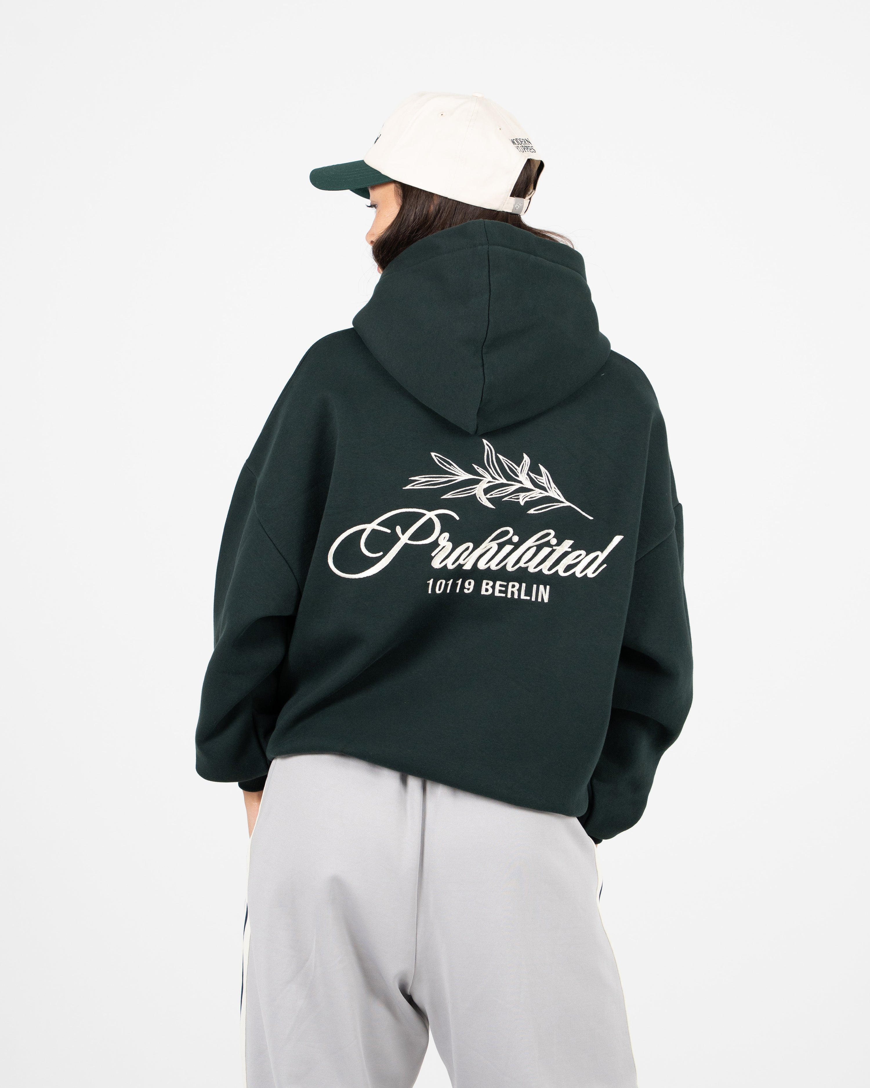 PB Leaf Hoodie Green