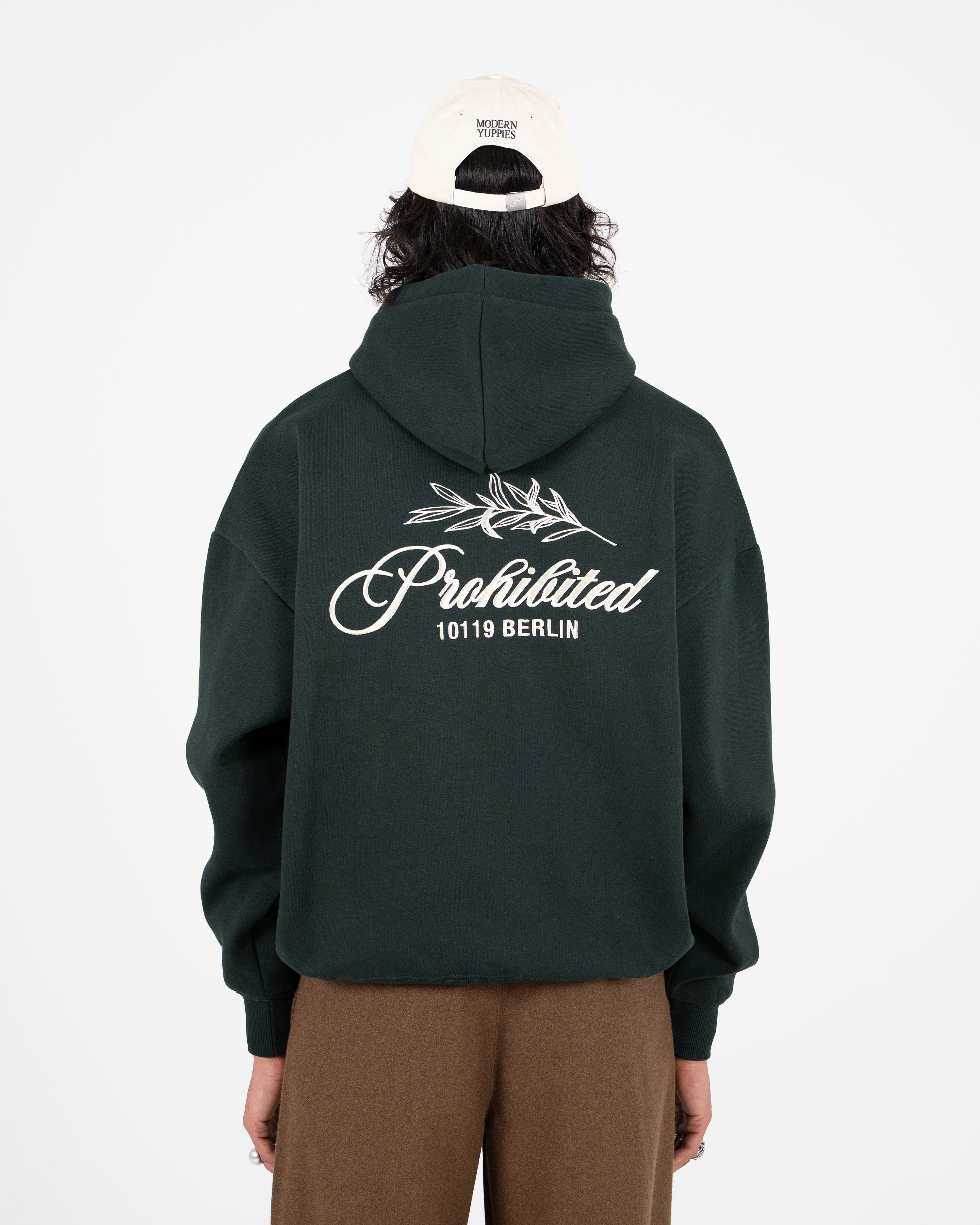 PB Leaf Hoodie Green